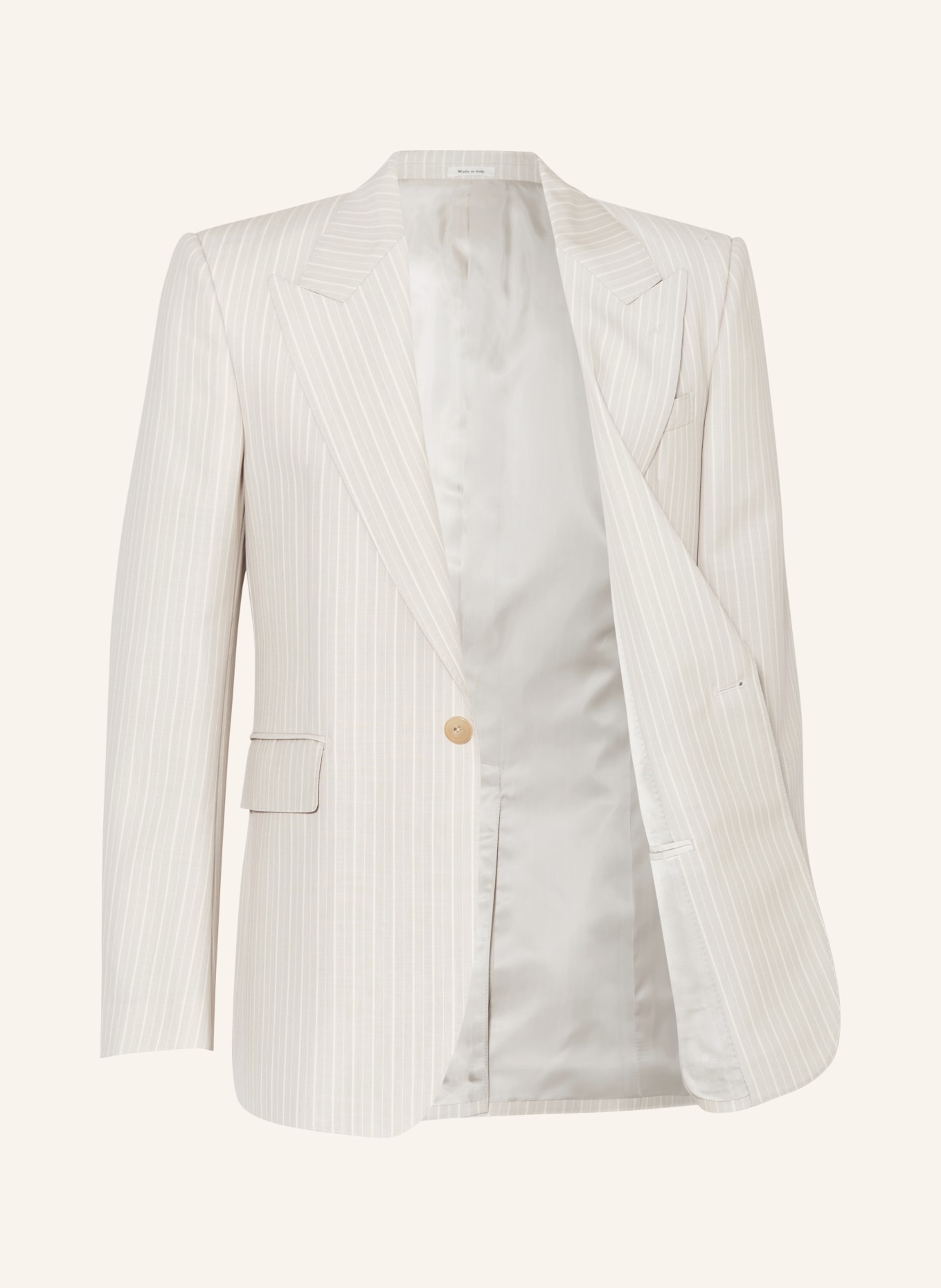 Alexander McQUEEN Suit jacket regular fit, Color: 1196 ICE GREY (Image 4)