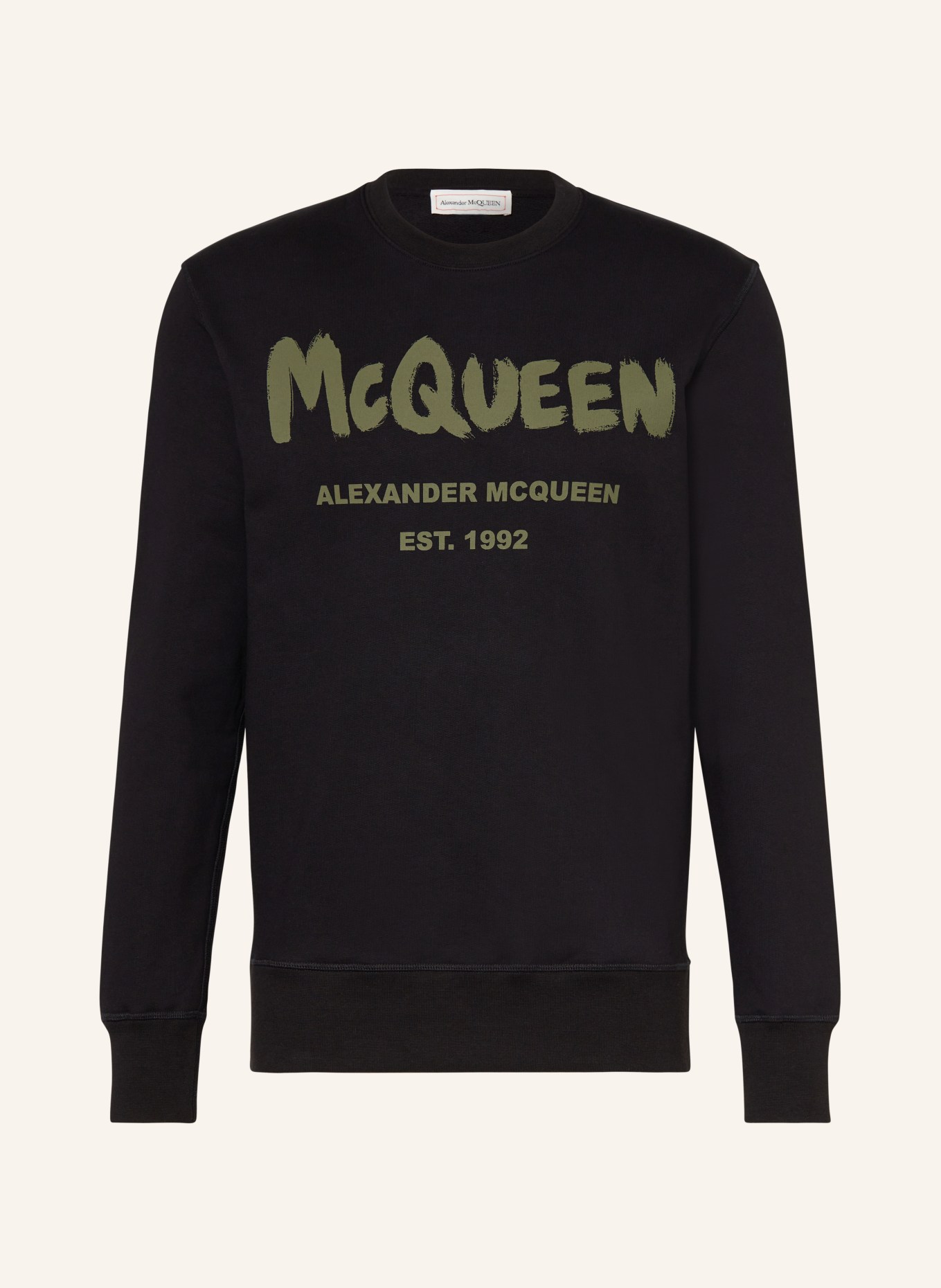 Alexander McQUEEN Sweatshirt, Color: BLACK (Image 1)