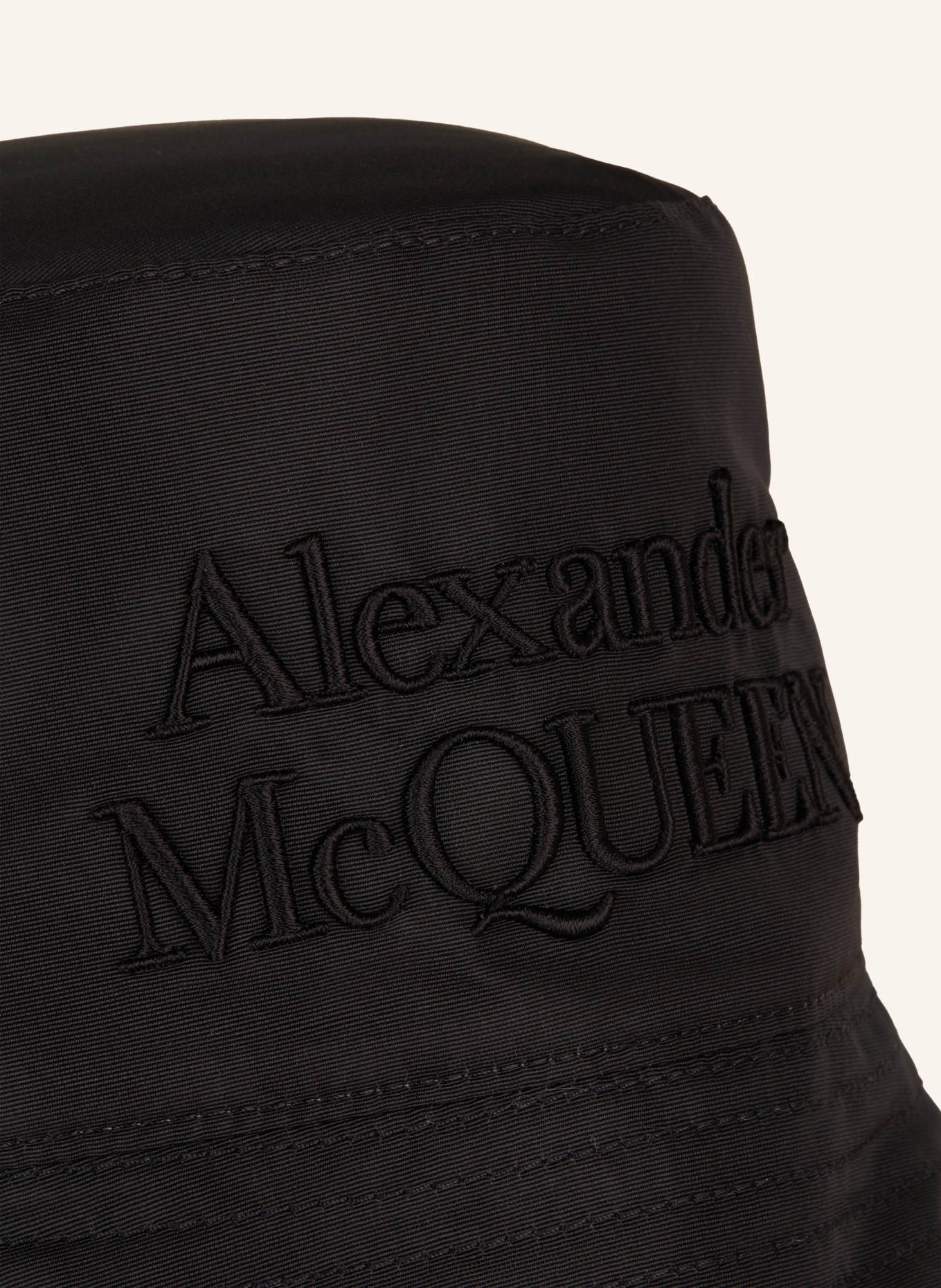 Alexander McQUEEN Reversible bucket hat, Color: KHAKI/ BLACK (Image 3)