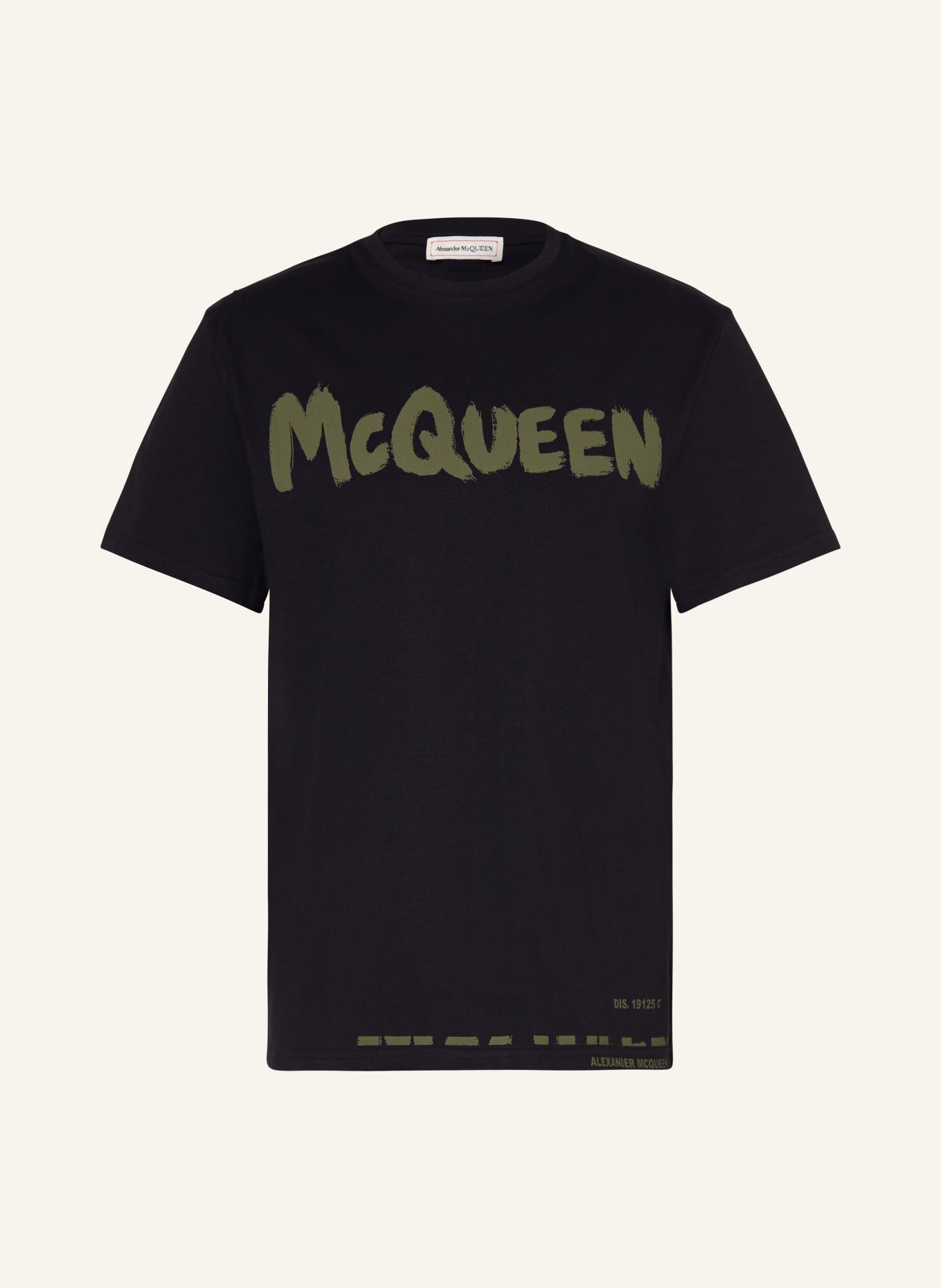 Alexander McQUEEN T-shirt, Kolor: CZARNY (Obrazek 1)