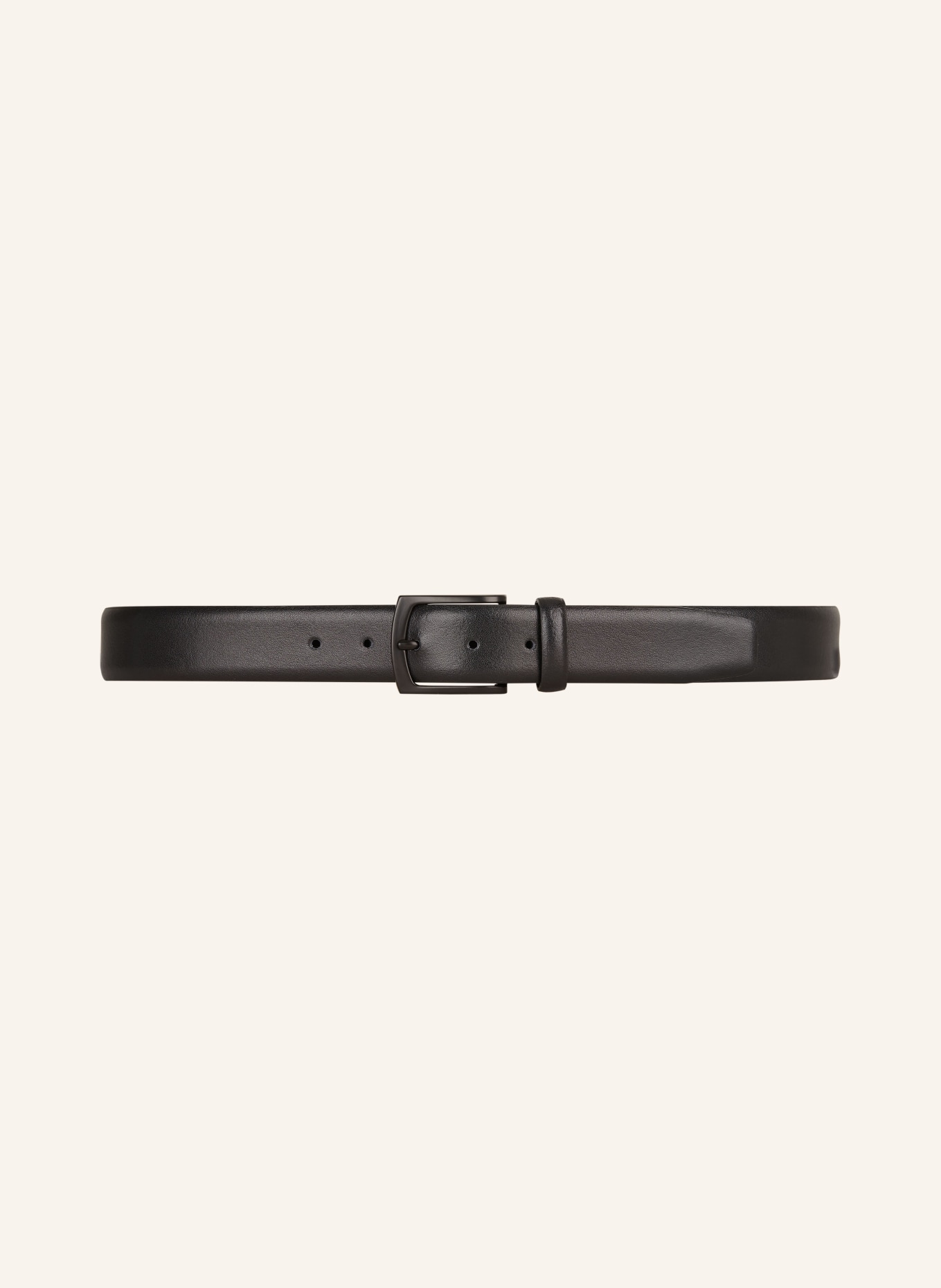 PAUL Leather belt, Color: BLACK (Image 2)