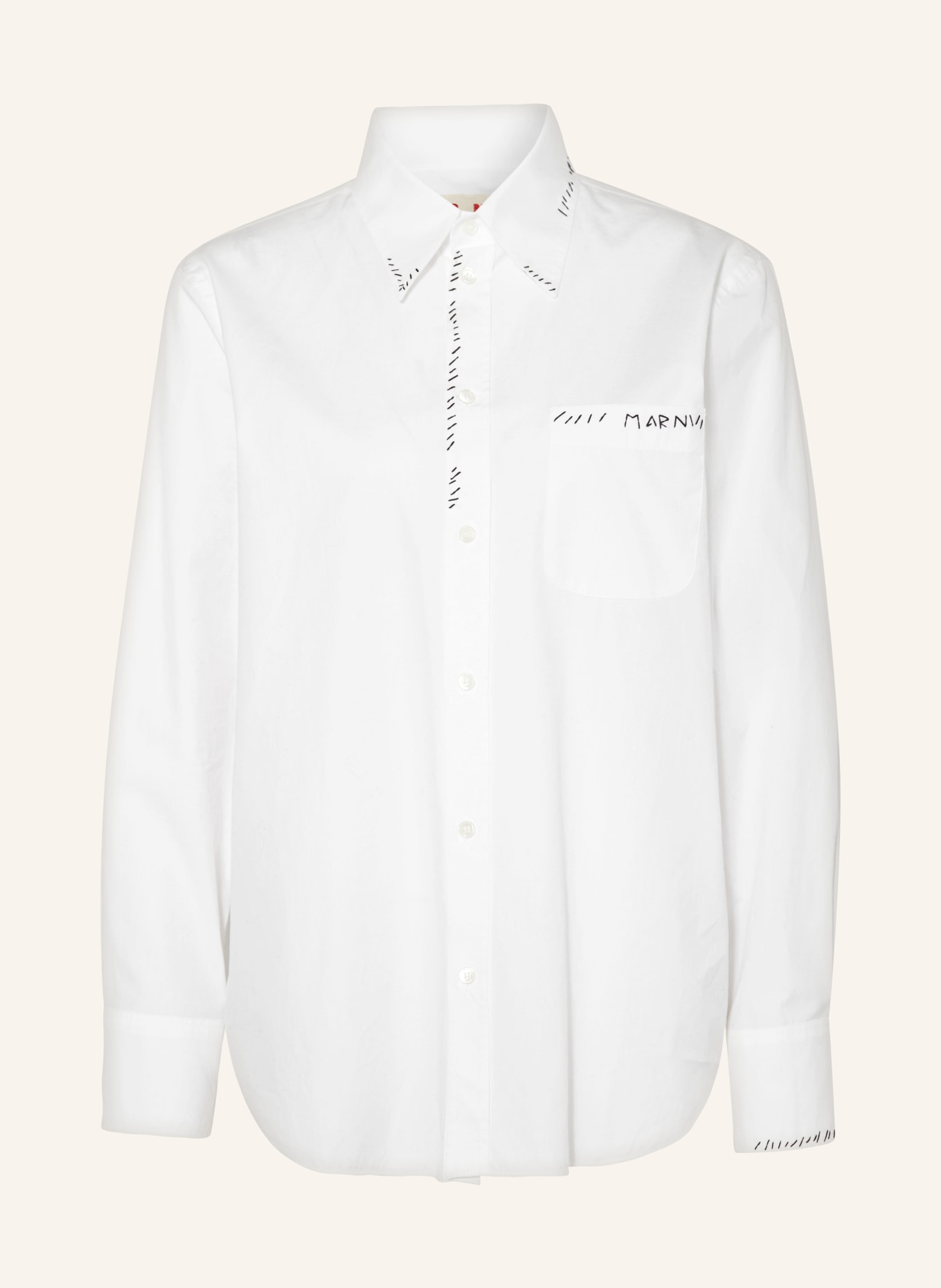 MARNI Shirt blouse, Color: WHITE (Image 1)