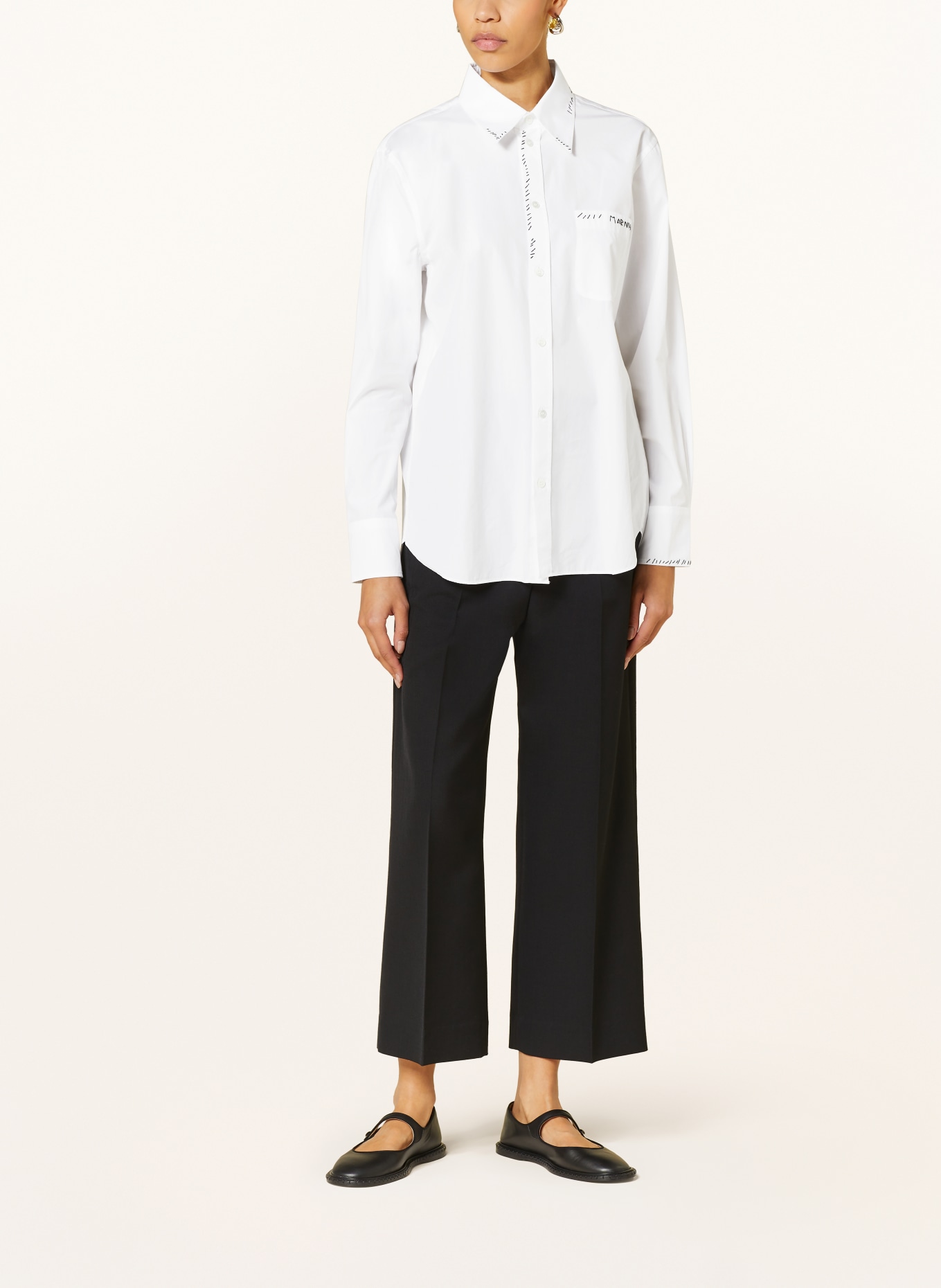 MARNI Shirt blouse, Color: WHITE (Image 2)
