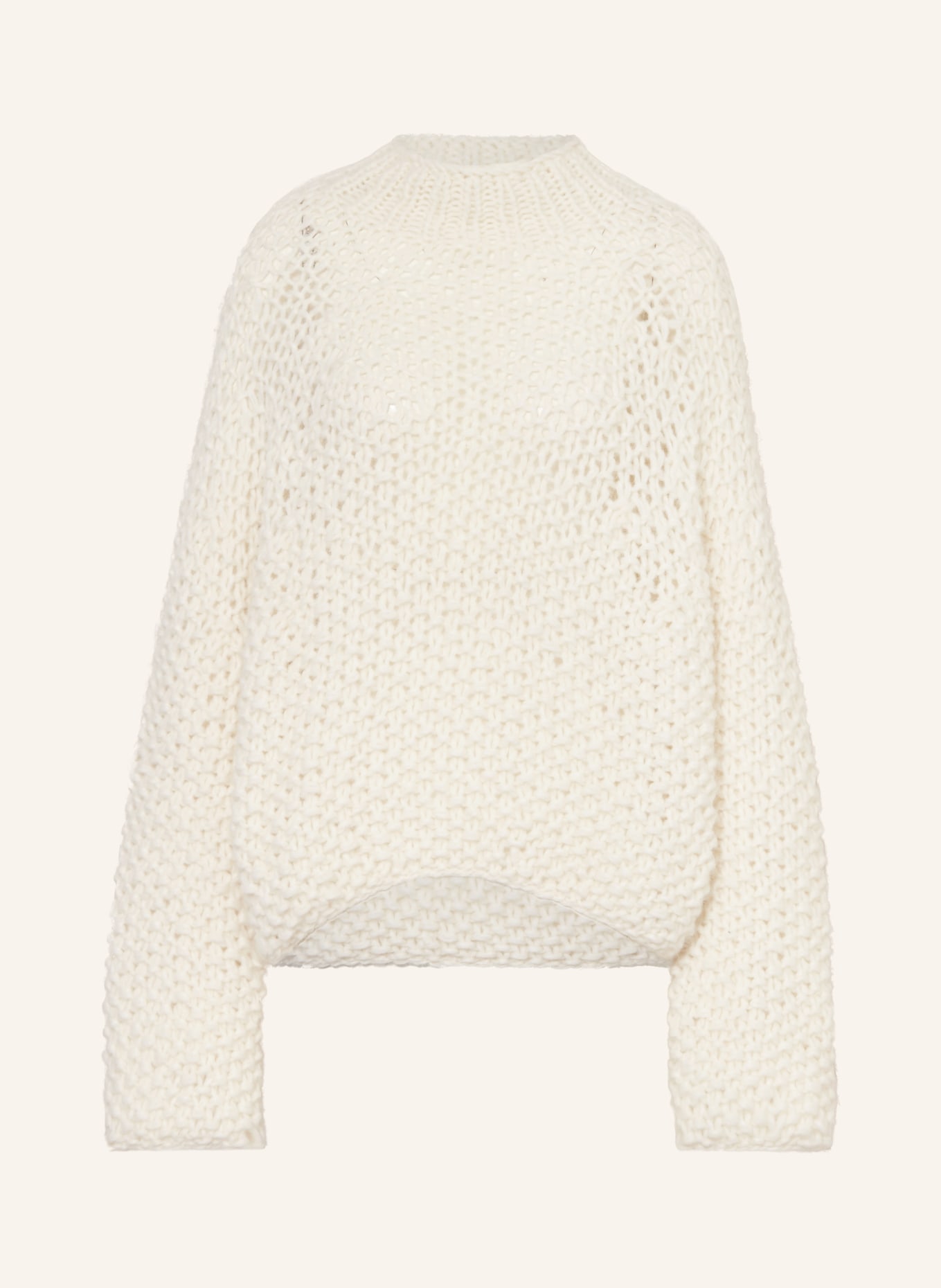 MAIAMI Alpaka-Pullover, Farbe: ECRU (Bild 1)