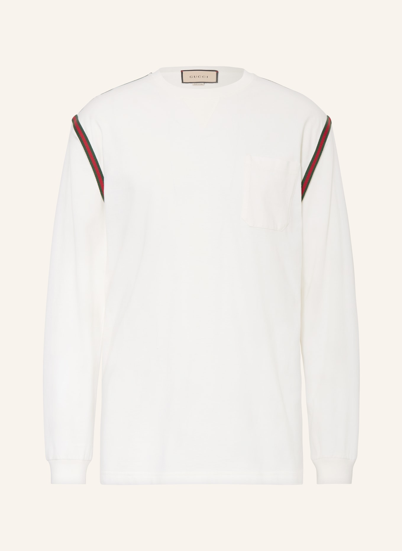 GUCCI Long sleeve shirt, Color: ECRU (Image 1)