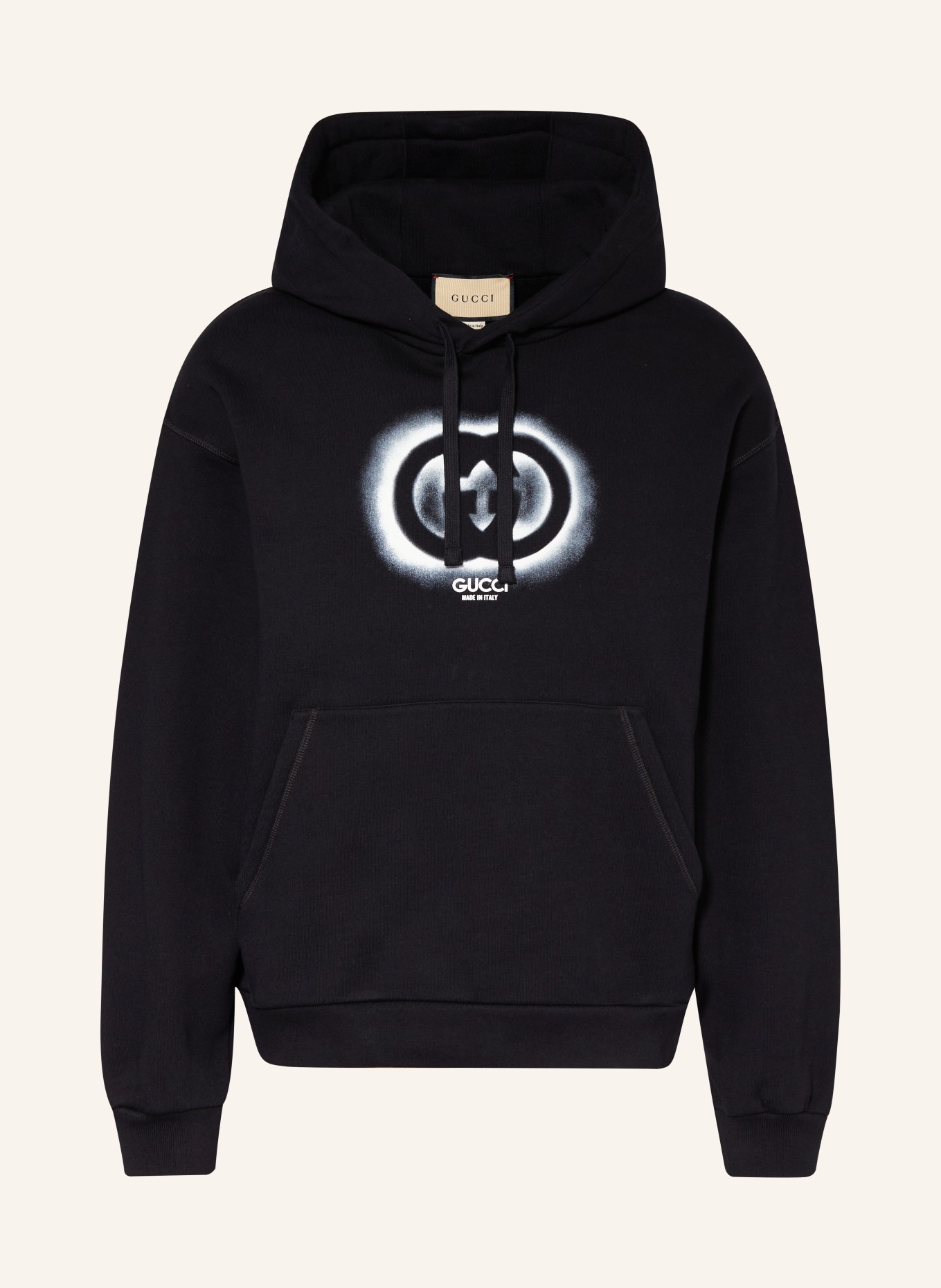 GUCCI Hoodie, Color: BLACK/ WHITE (Image 1)