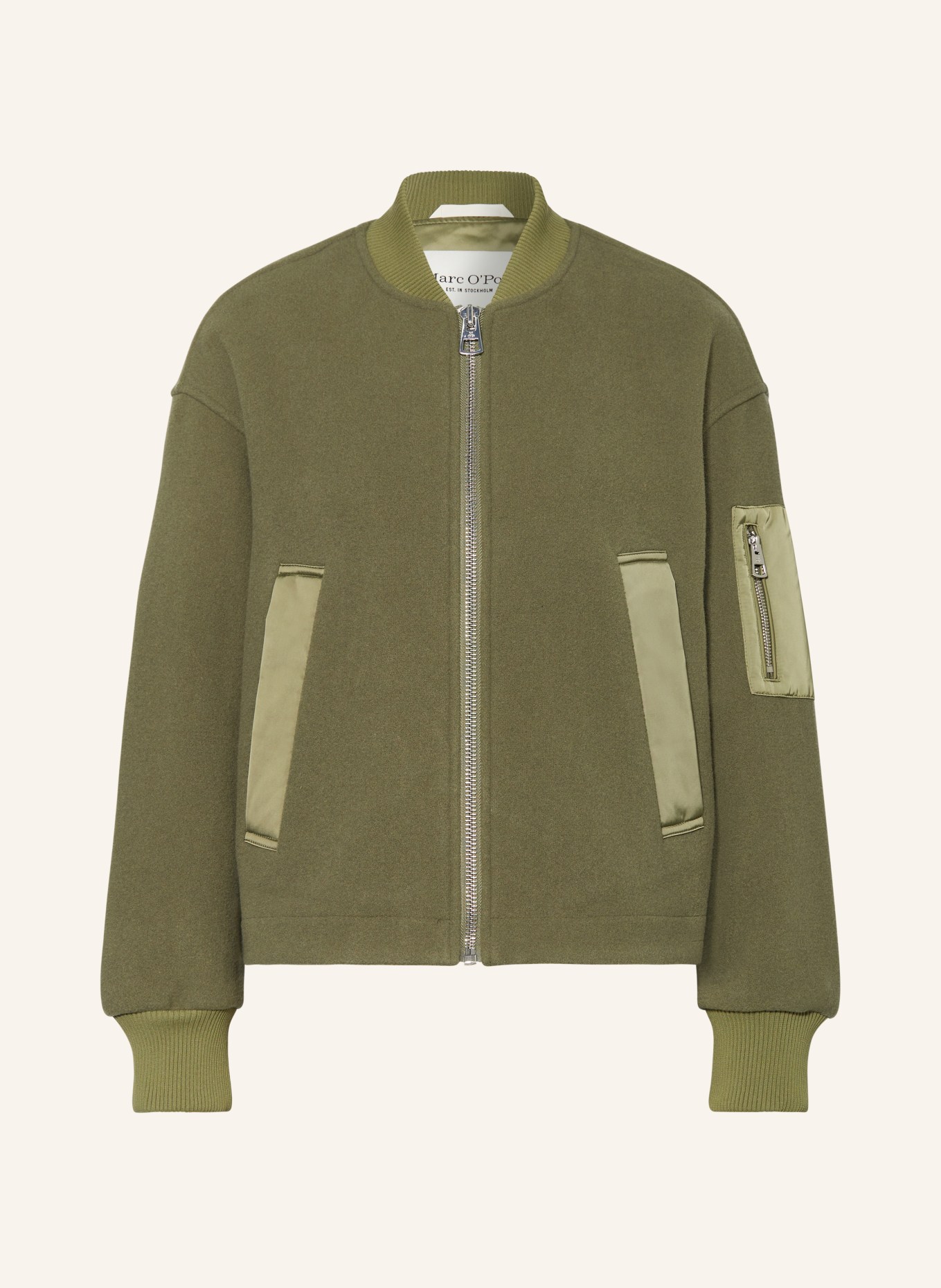 Marc O'Polo Bomber jacket, Color: GREEN (Image 1)