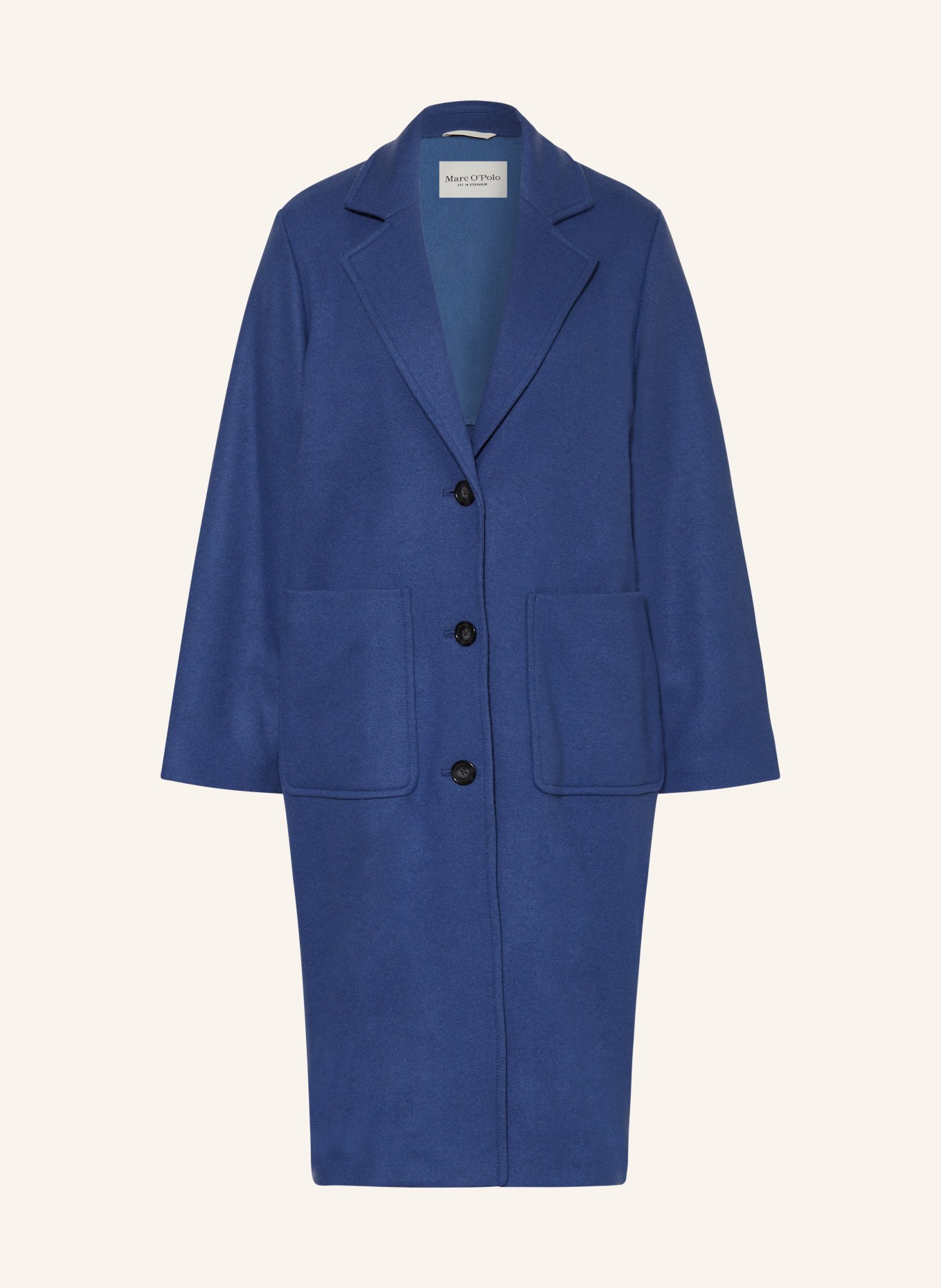 Marc O'Polo Wool coat, Color: BLUE (Image 1)