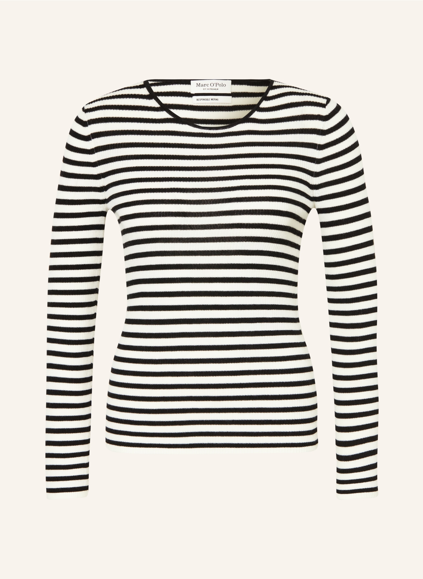 Marc O'Polo Sweater, Color: BLACK/ WHITE (Image 1)