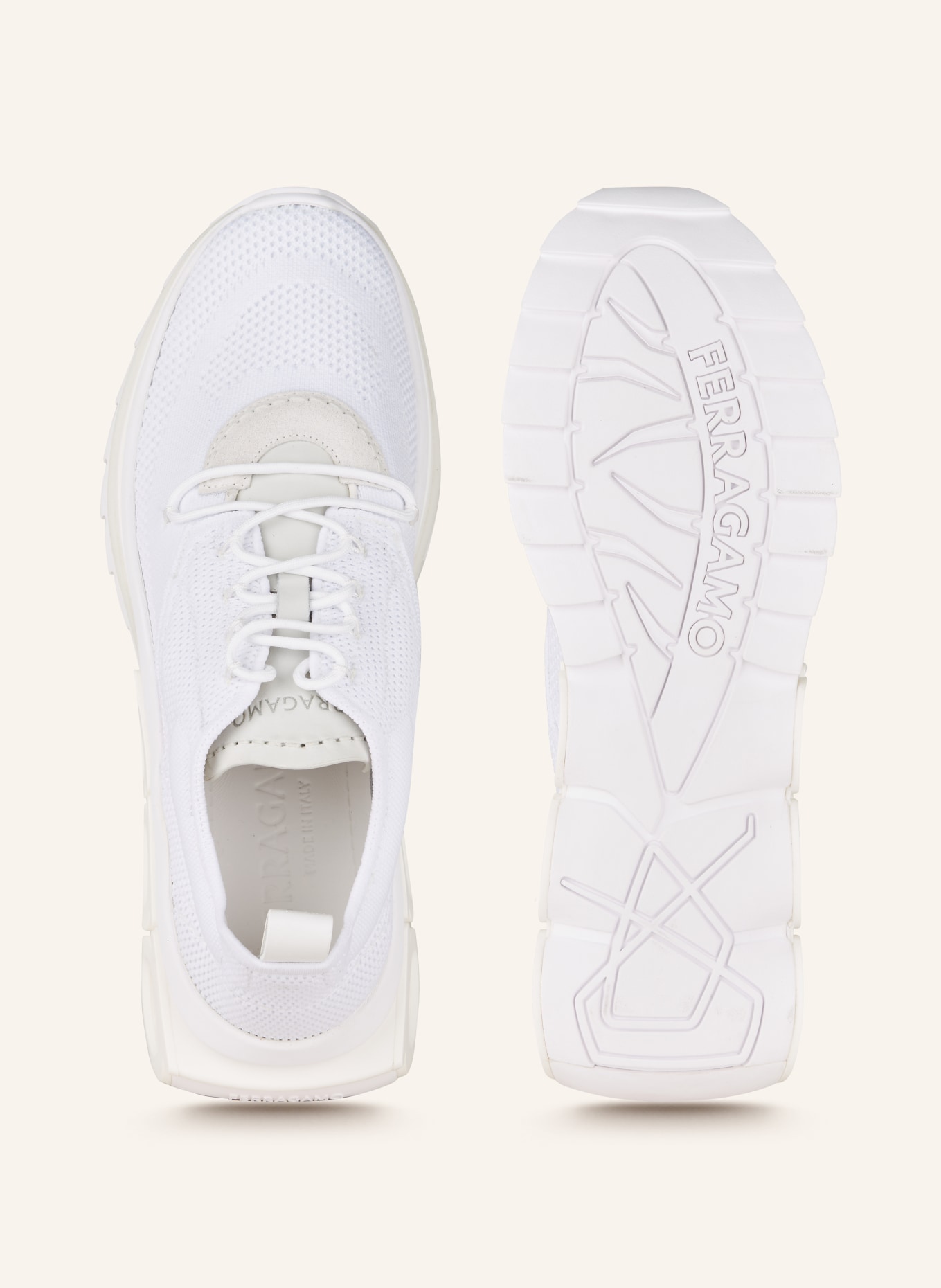 FERRAGAMO Sneakers NIMA KNIT 1, Color: WHITE (Image 5)
