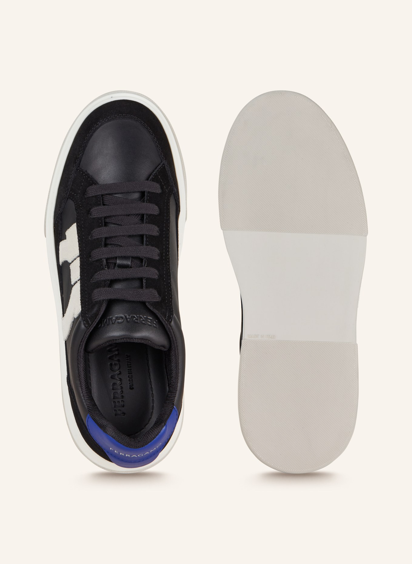 FERRAGAMO Sneakers CASSINA, Color: BLACK (Image 5)