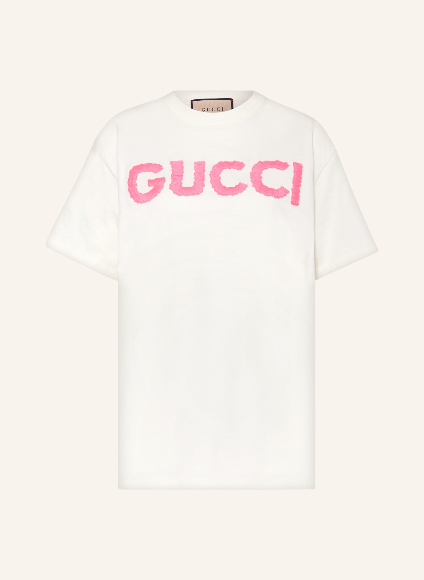 GUCCI T-shirt, Color: WHITE/ PINK (Image 1)