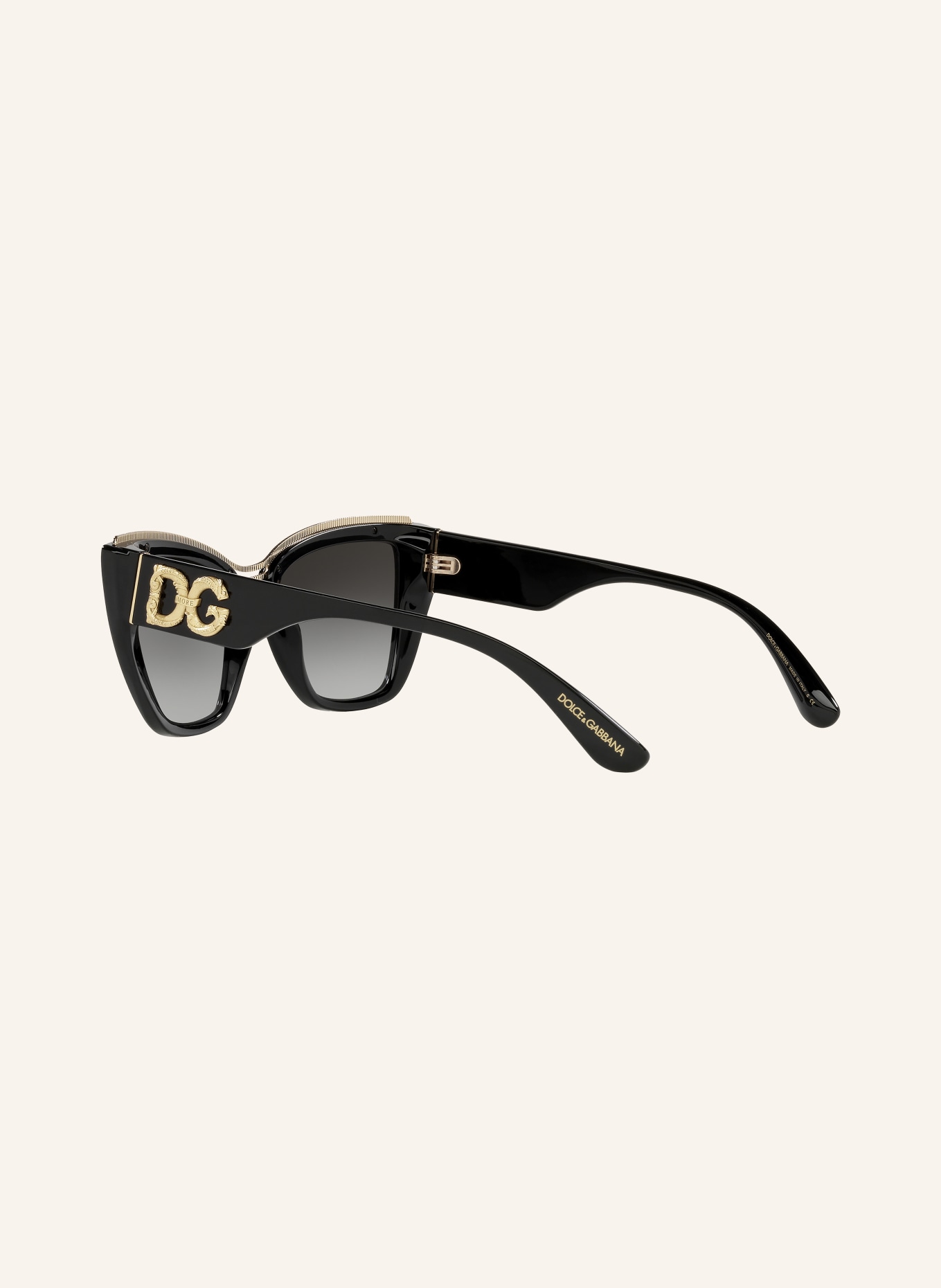 DOLCE & GABBANA Sunglasses DG6144, Color: 501/8G - BLACK/BLACK GRADIENT (Image 4)