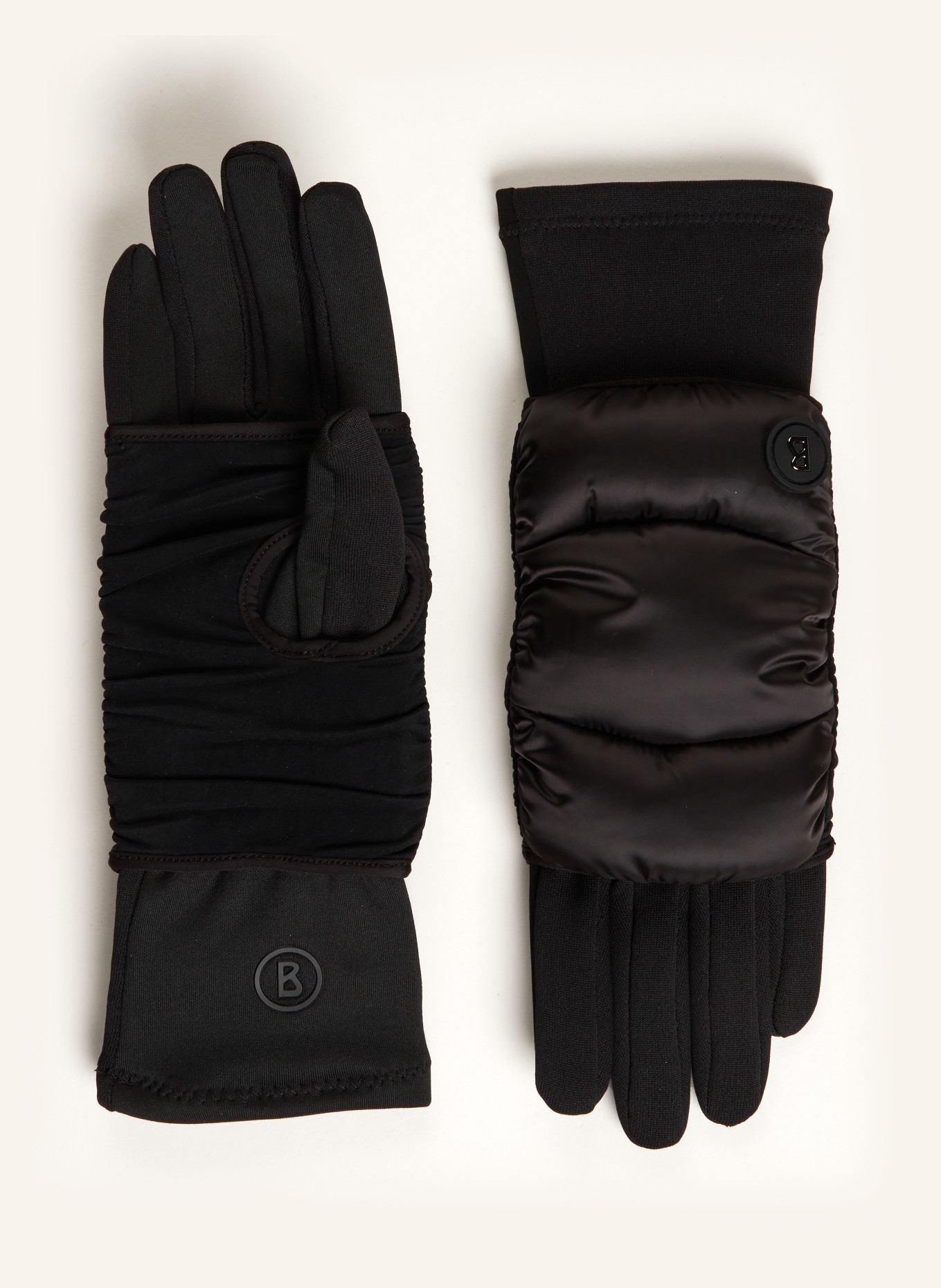 BOGNER 2-in-1-Handschuhe TOUCH mit Touchscreen-Funktion, Farbe: SCHWARZ (Bild 1)