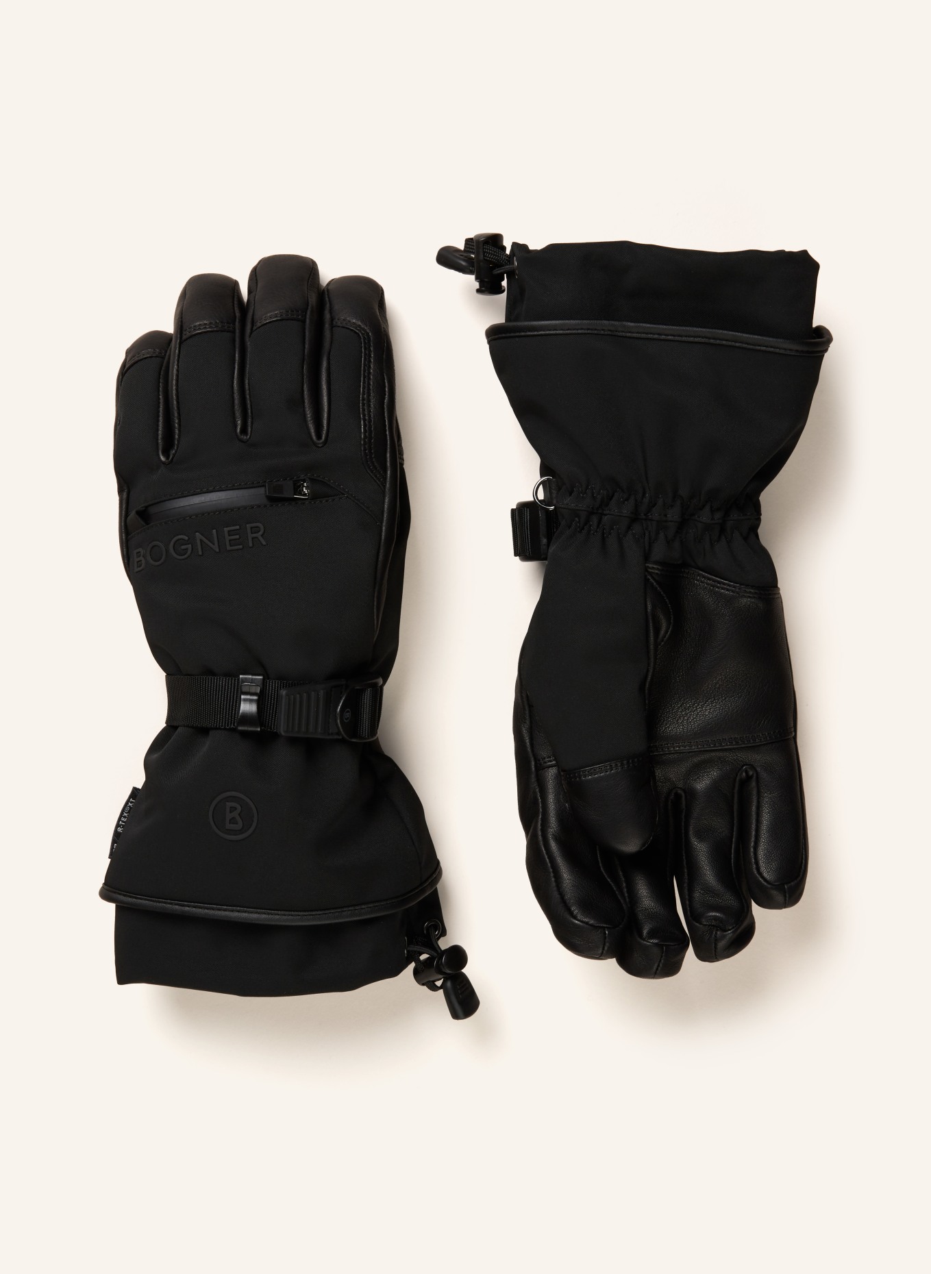 BOGNER Ski gloves ADRIANO R-TEX© XT, Color: BLACK (Image 1)