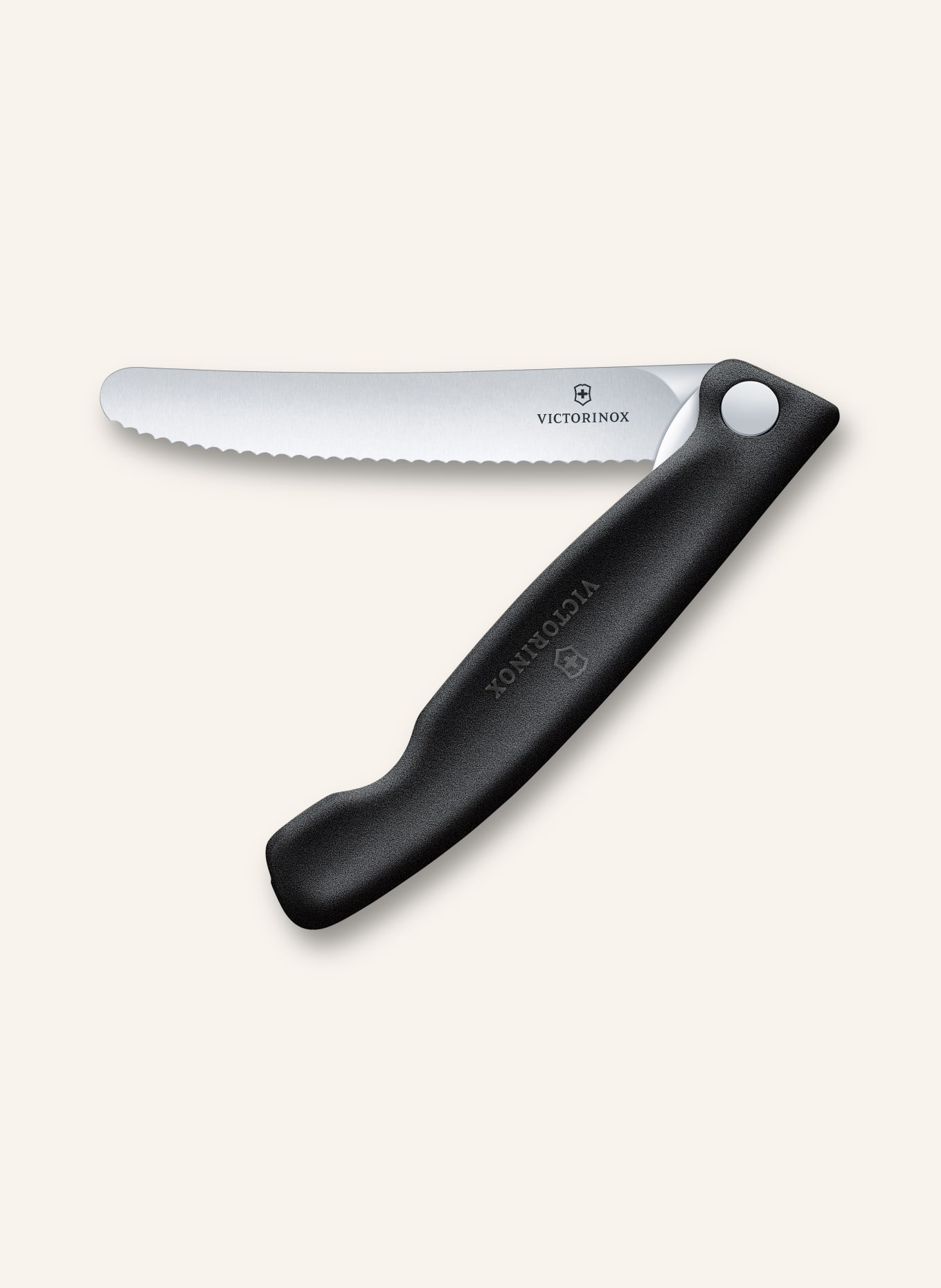 VICTORINOX Vegetable knife SWISS CLASSIC, Color: BLACK/ SILVER (Image 2)