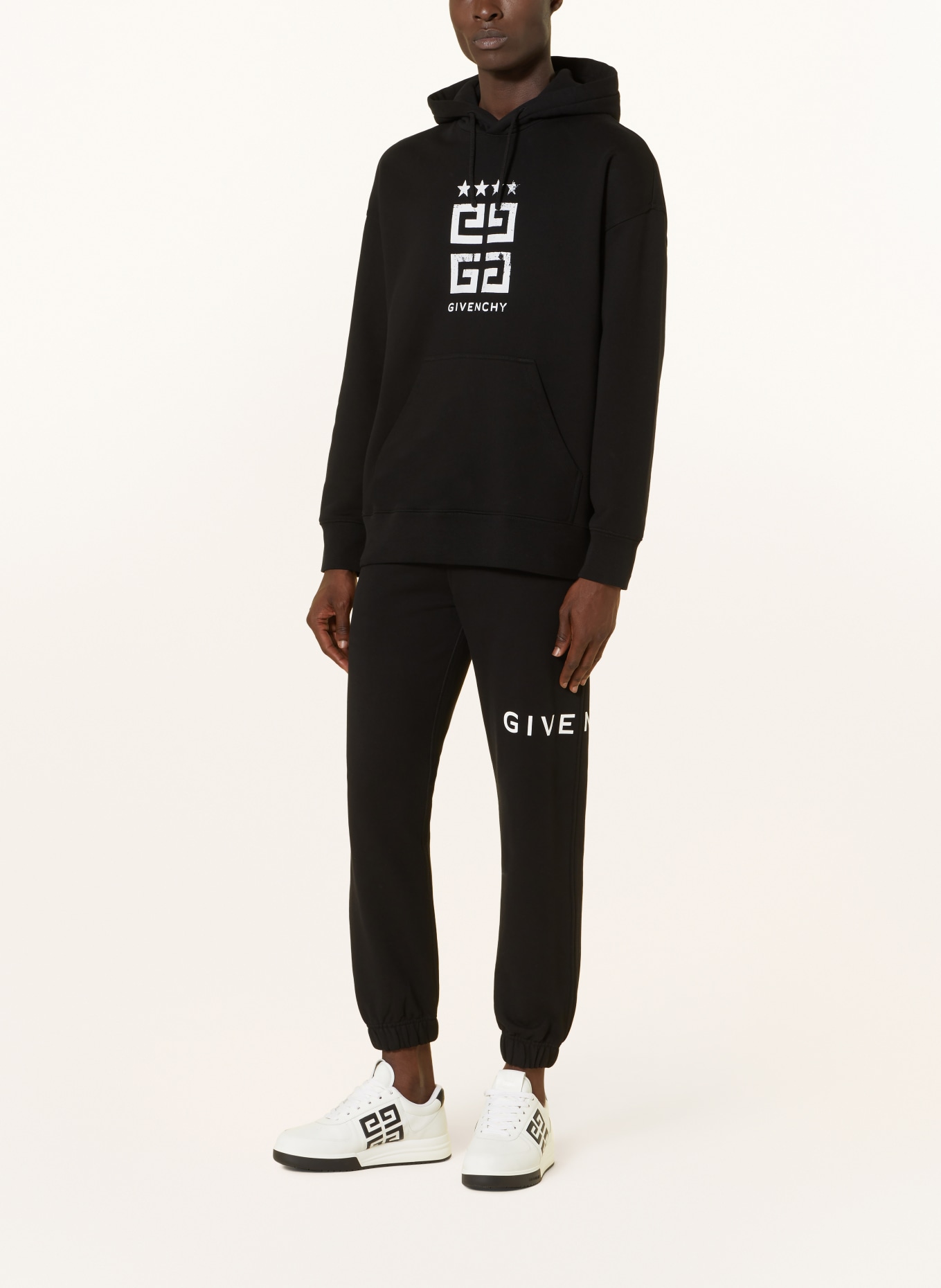 Givenchy men's store black hoodie