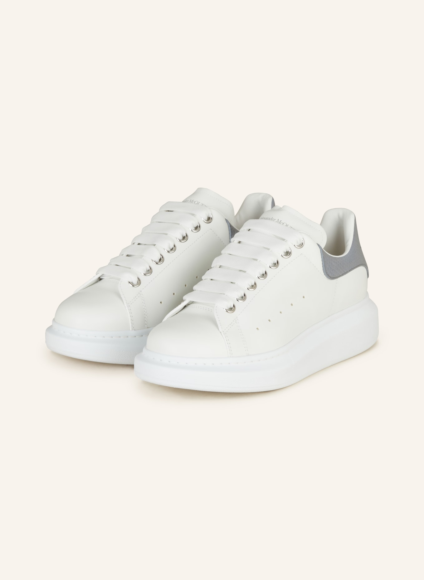Alexander McQUEEN Sneakers, Color: WHITE/ GRAY (Image 1)