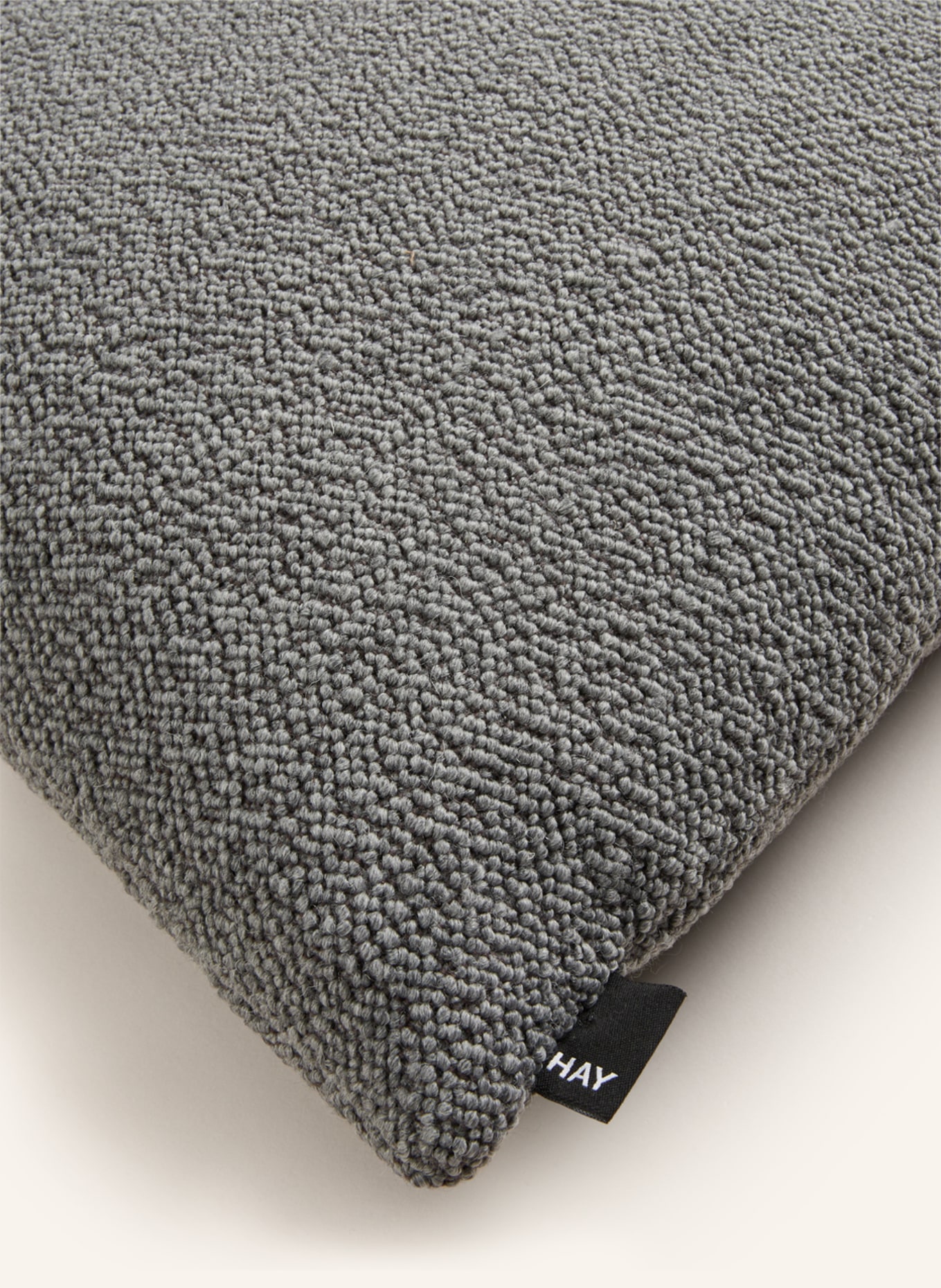 HAY Decorative cushion with feather filling, Color: GRAY (Image 3)