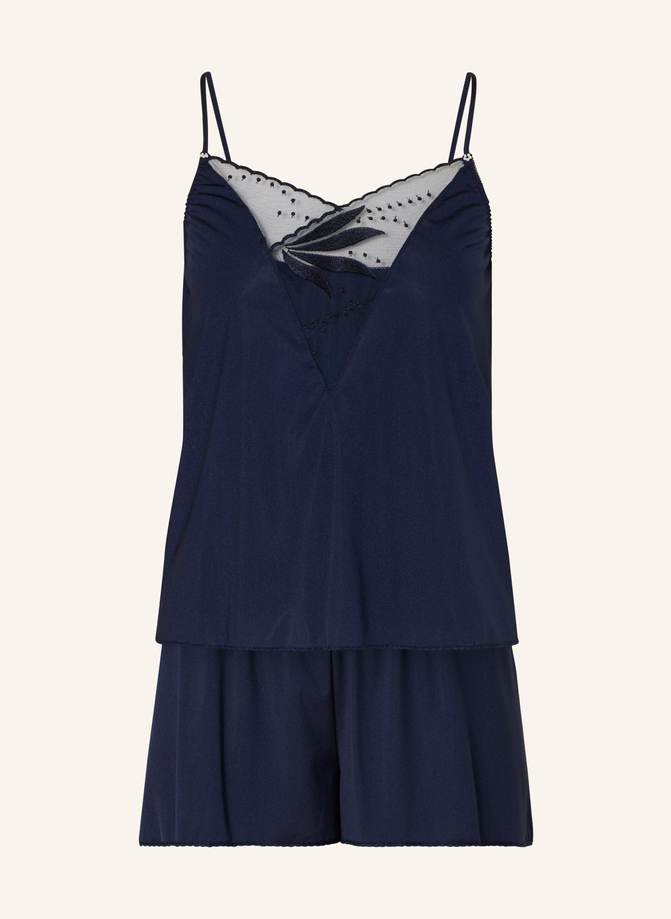 MARIE JO Shorty-Schlafanzug ÉTOILE, Farbe: BLAU (Bild 1)