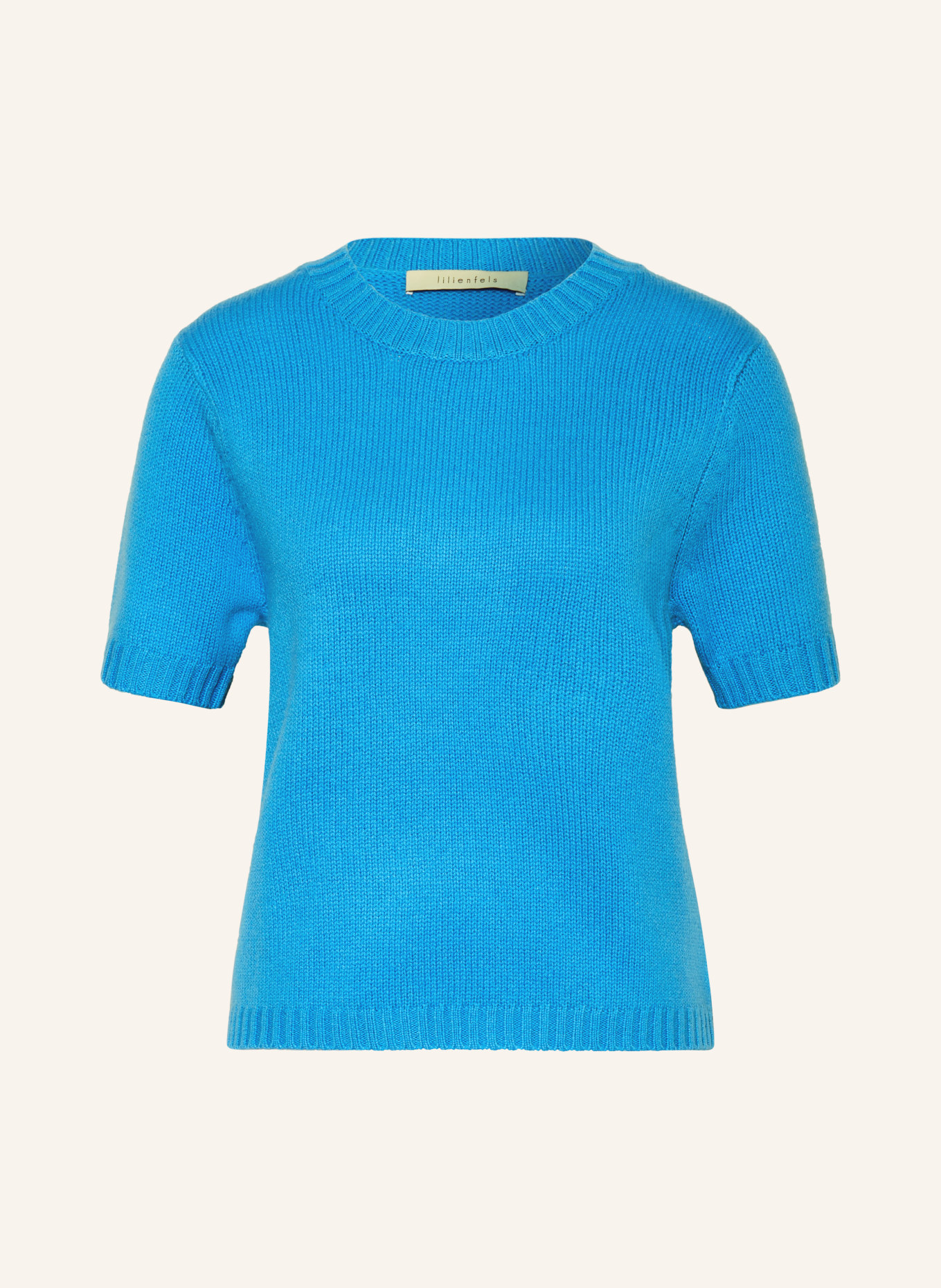 lilienfels Strickshirt mit Cashmere, Farbe: NEONBLAU (Bild 1)