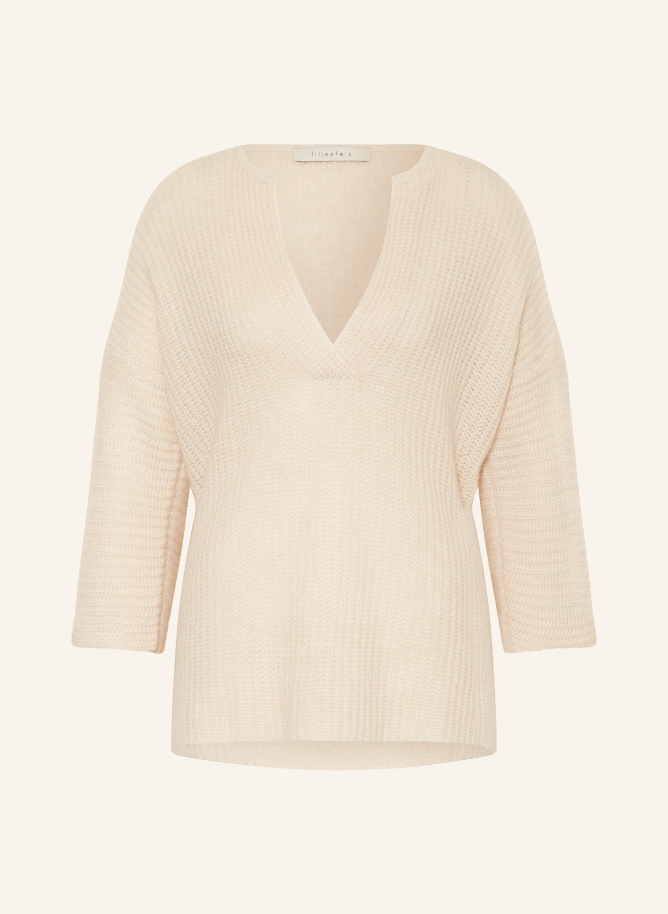lilienfels Sweater with cashmere, Color: BEIGE (Image 1)