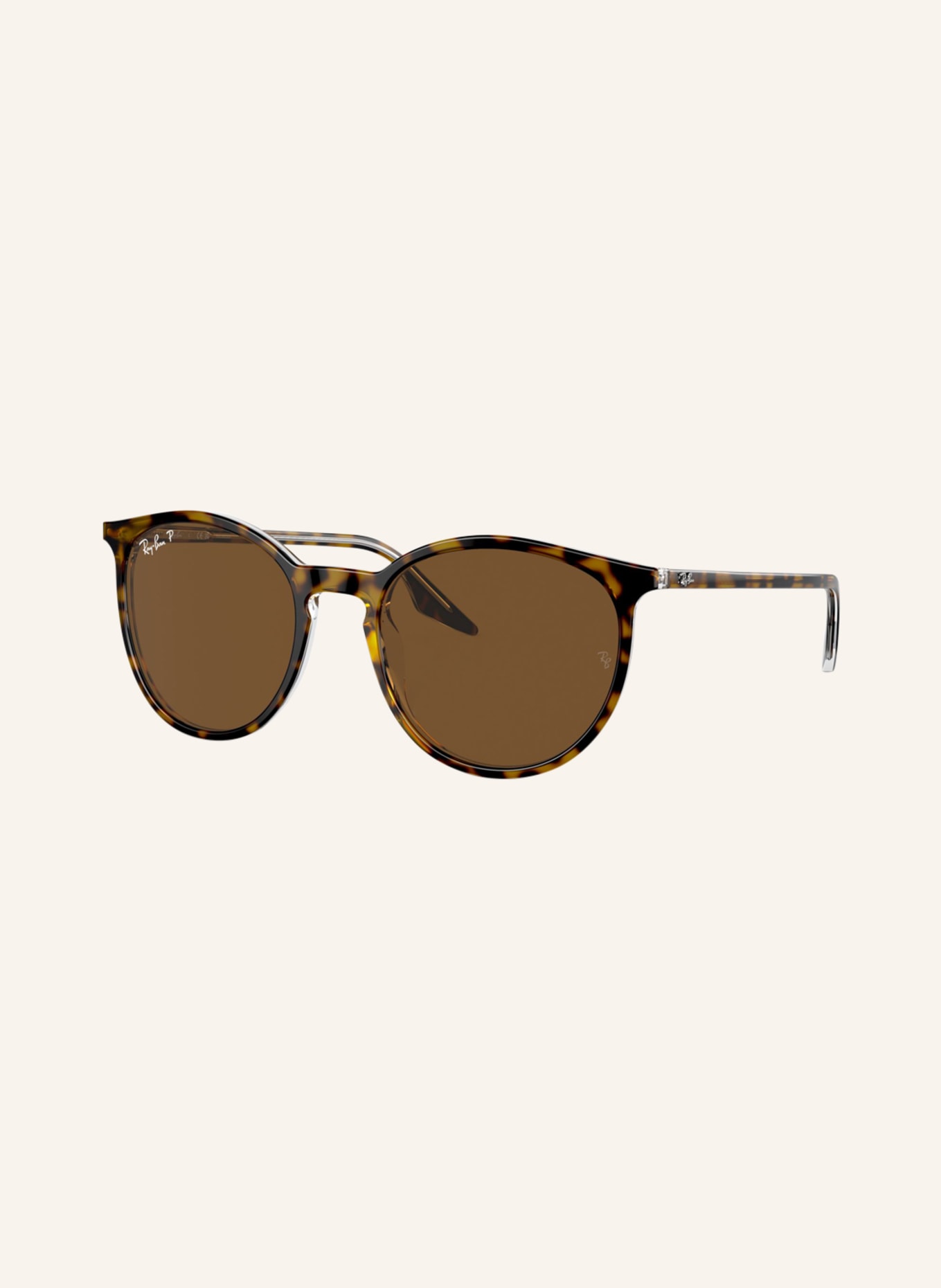 Ray-Ban Sunglasses RB2204, Color: 139357 - HAVANA/ BROWN POLARIZED (Image 1)