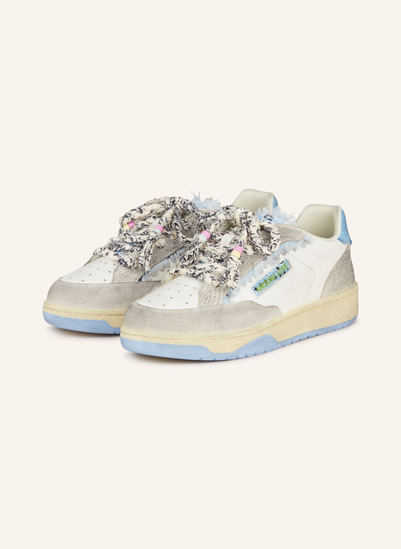 ARIZONA LOVE Sneaker: WEISS / BLAU