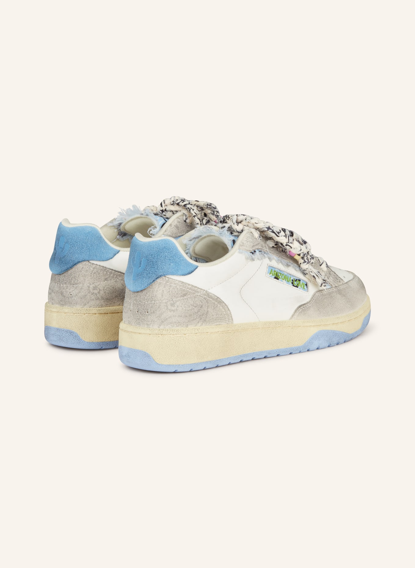 ARIZONA LOVE Sneaker: WEISS / BLAU
