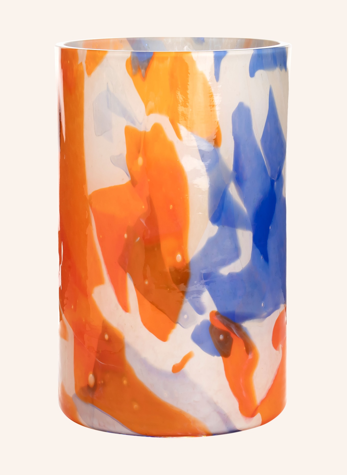 STORIES OF ITALY Vase SUMMER TALL, Color: BLUE (Image 1)