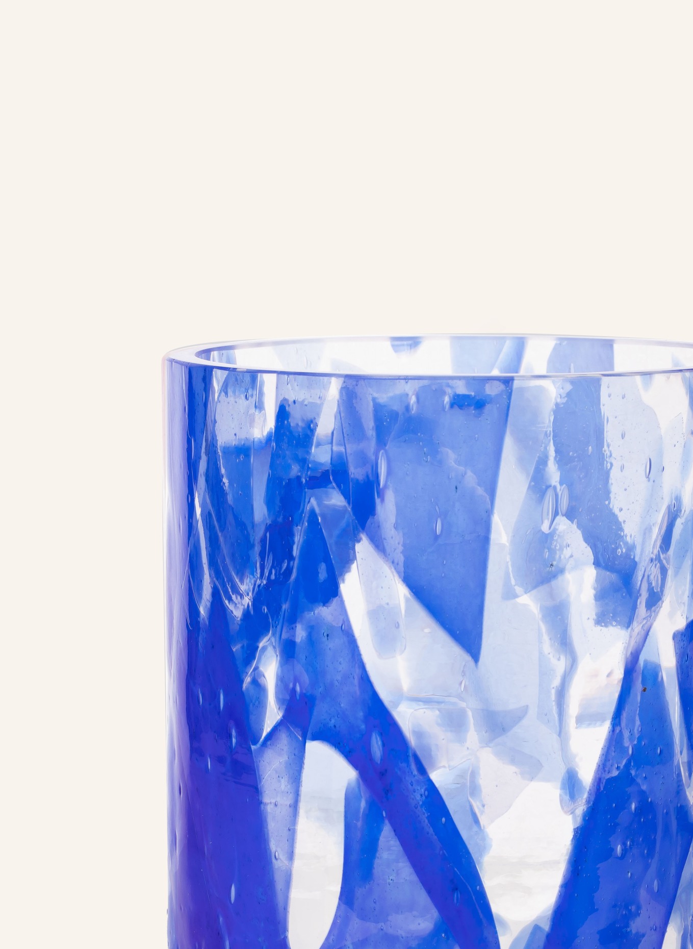 STORIES OF ITALY Vase LAPIS TALL: BLAU