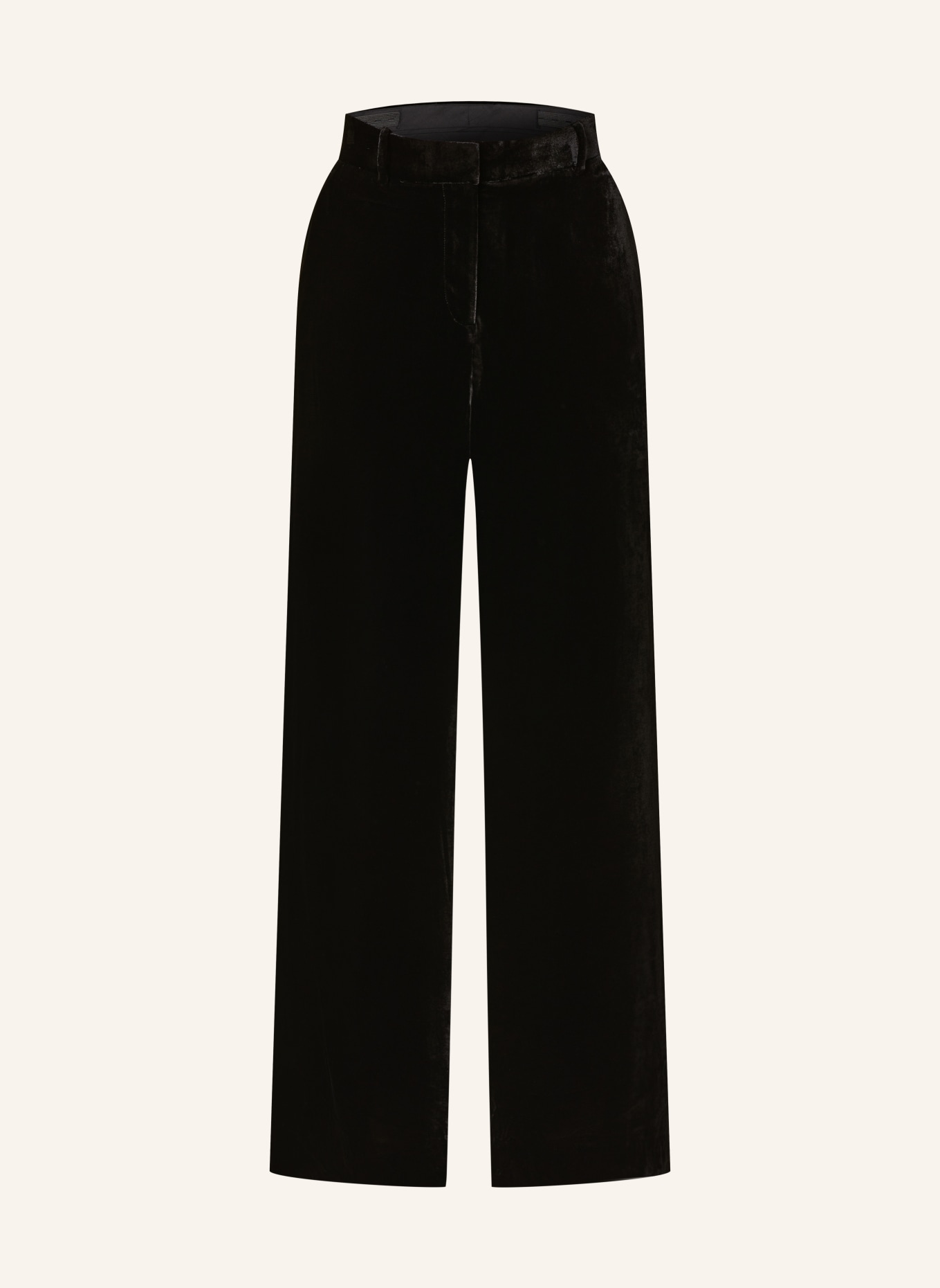 COS Sametové kalhoty, Barva: 001 BLACK (Obrázek 1)
