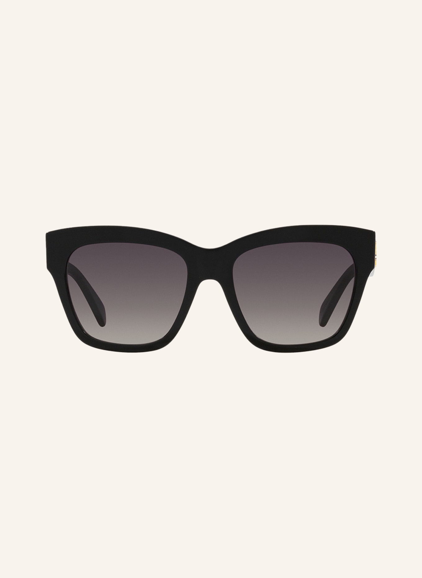 CELINE Sunglasses CL000403 TRIOMPHE, Color: 1100D1 - BLACK/ BROWN (Image 2)