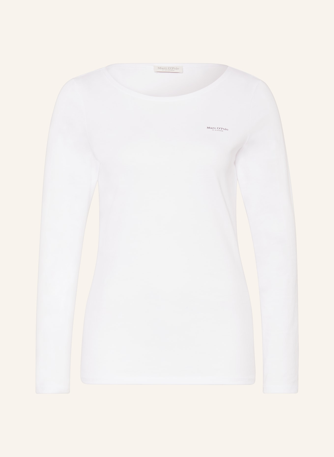 Marc O'Polo Long sleeve shirt, Color: WHITE (Image 1)