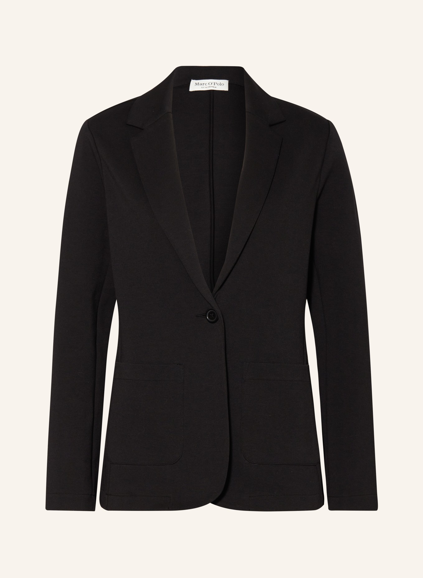 Marc O'Polo Jersey blazer, Color: BLACK (Image 1)