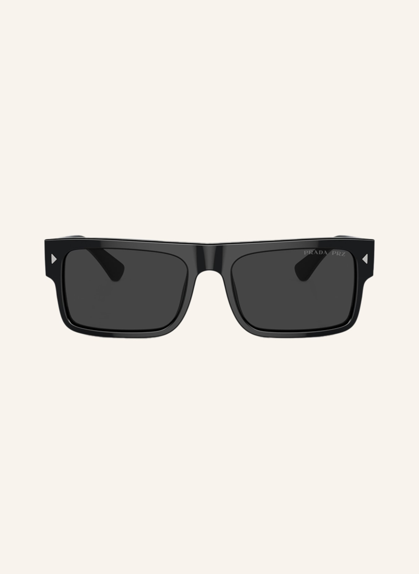 PRADA Sunglasses PR A10S, Color: 16K08G - BLACK/ DARK GRAY (Image 2)