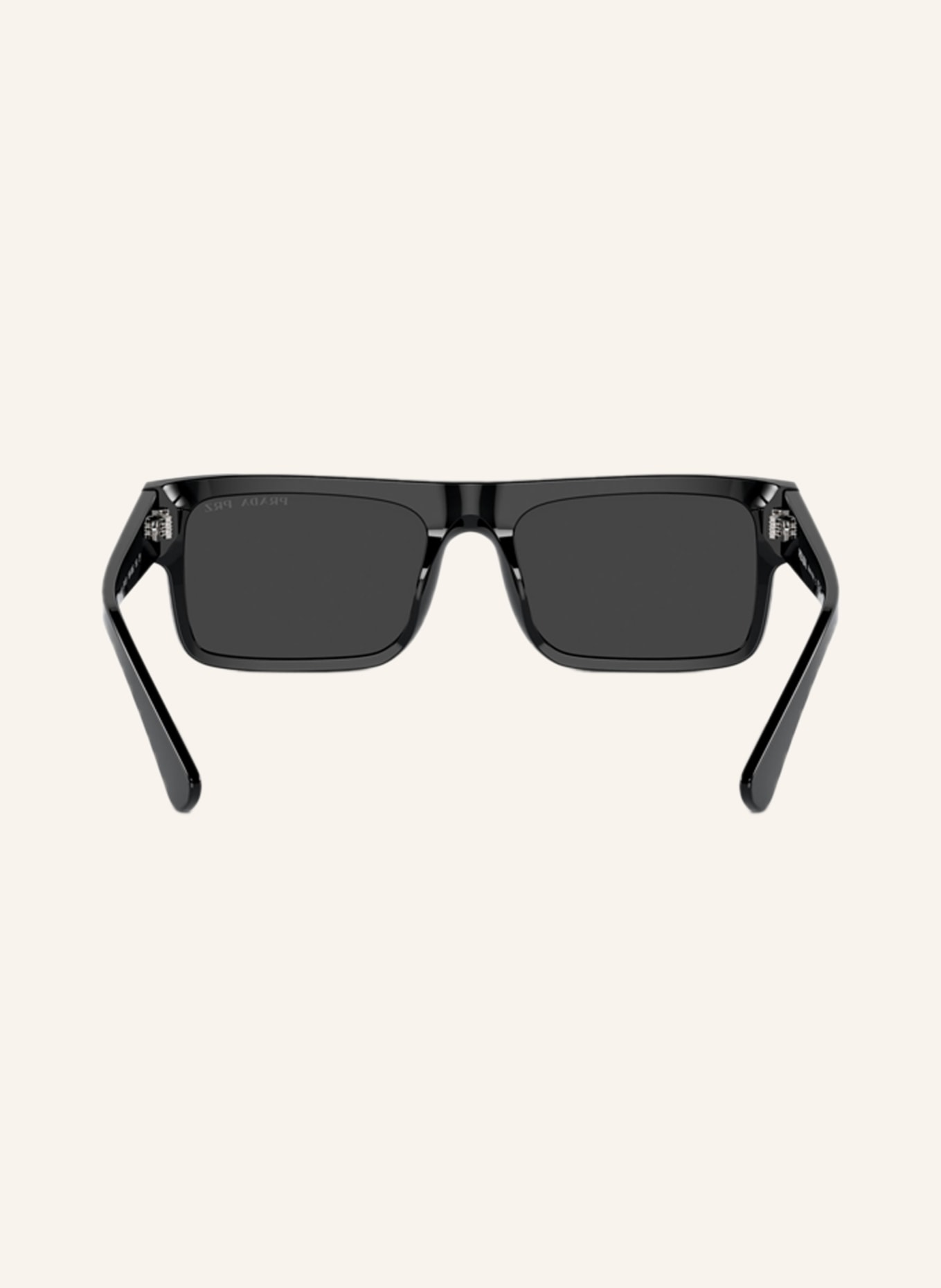 PRADA Sunglasses PR A10S, Color: 16K08G - BLACK/ DARK GRAY (Image 3)