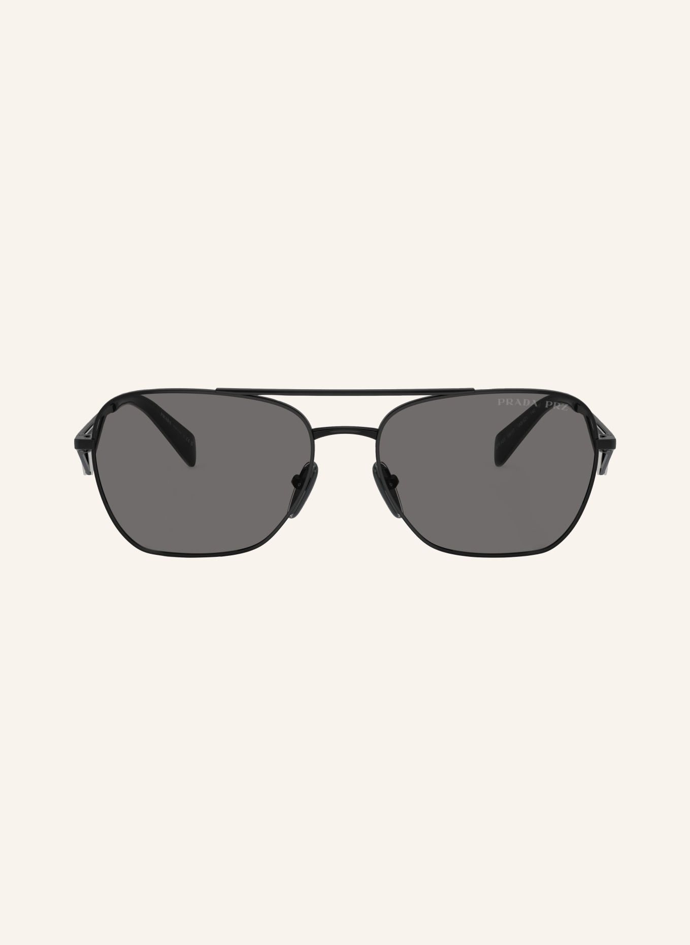 PRADA Sunglasses PR A50S, Color: 1AB5Z1 SILVER/ DARK GRAY (Image 2)