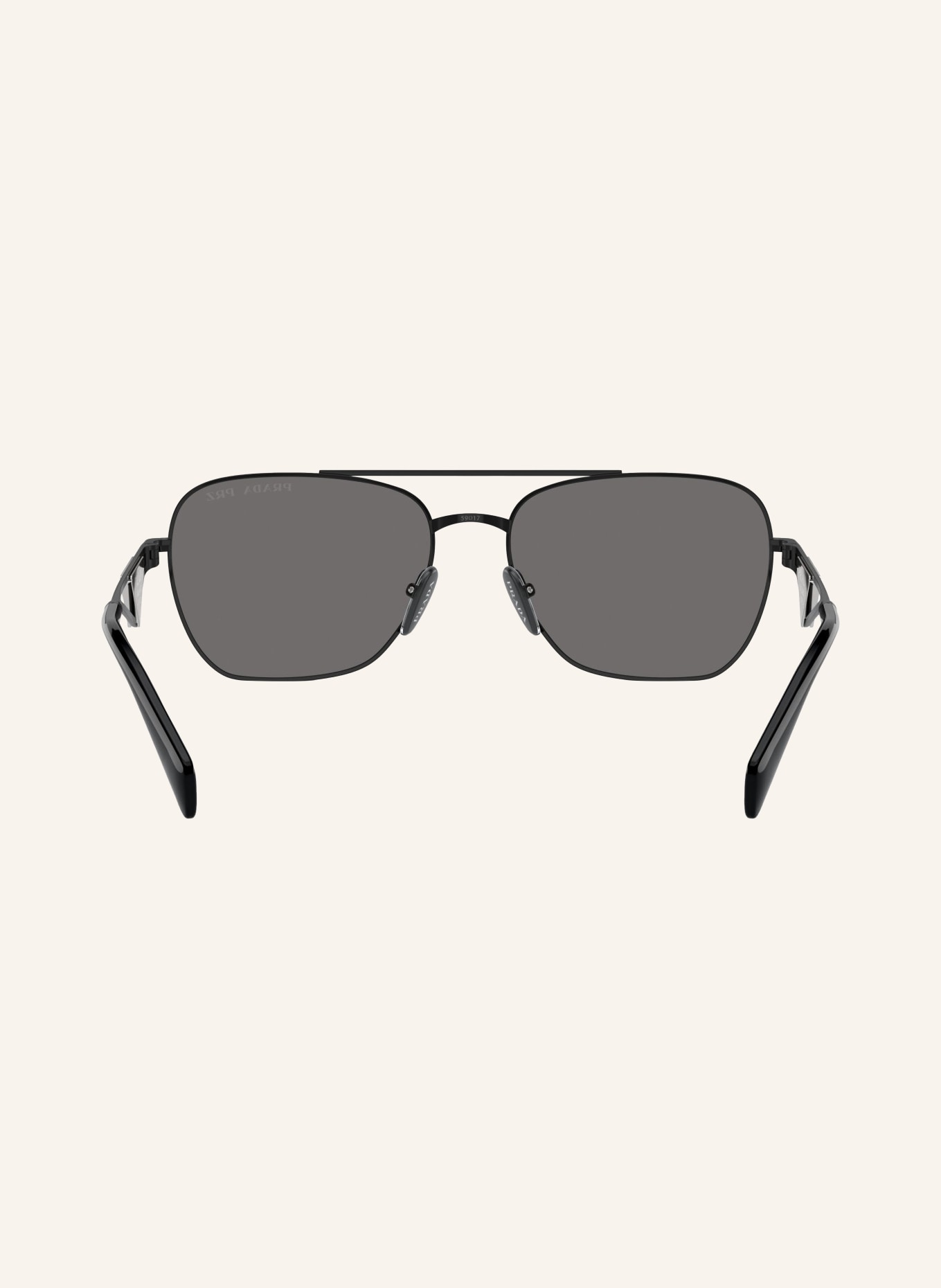 PRADA Sunglasses PR A50S, Color: 1AB5Z1 SILVER/ DARK GRAY (Image 3)
