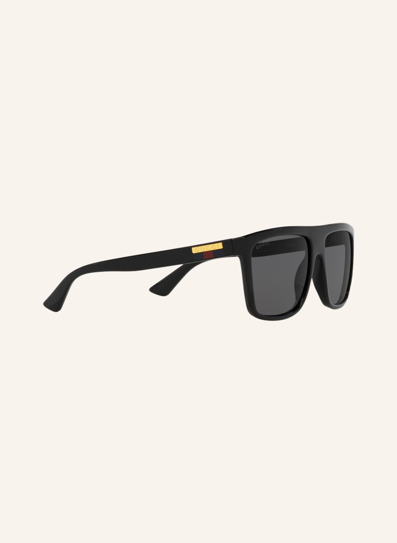 GUCCI Sunglasses GC001850, Color: 1100L1 - BLACK/ GRAY (Image 3)