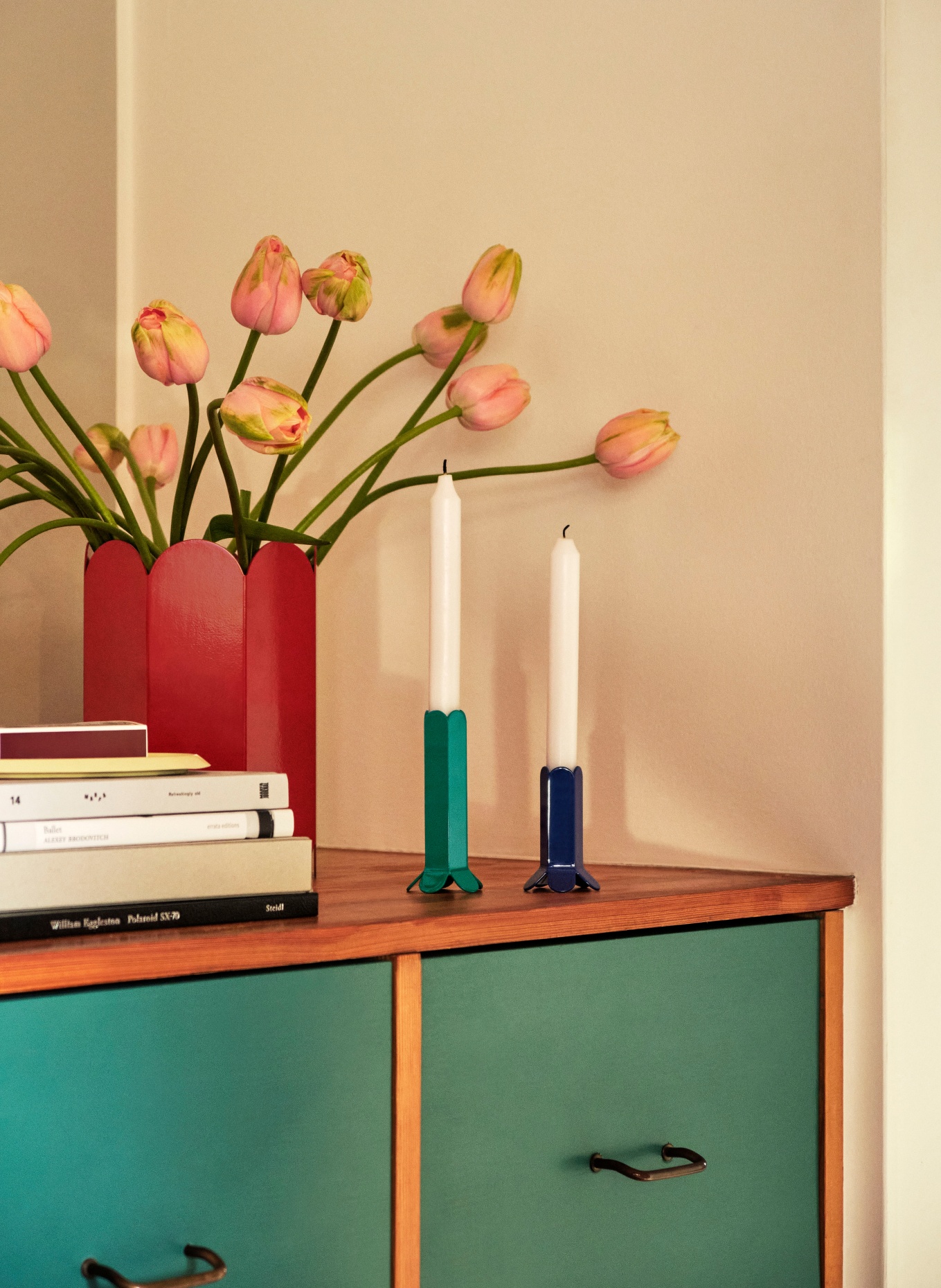 HAY Vase ARCS, Farbe: ROT (Bild 2)