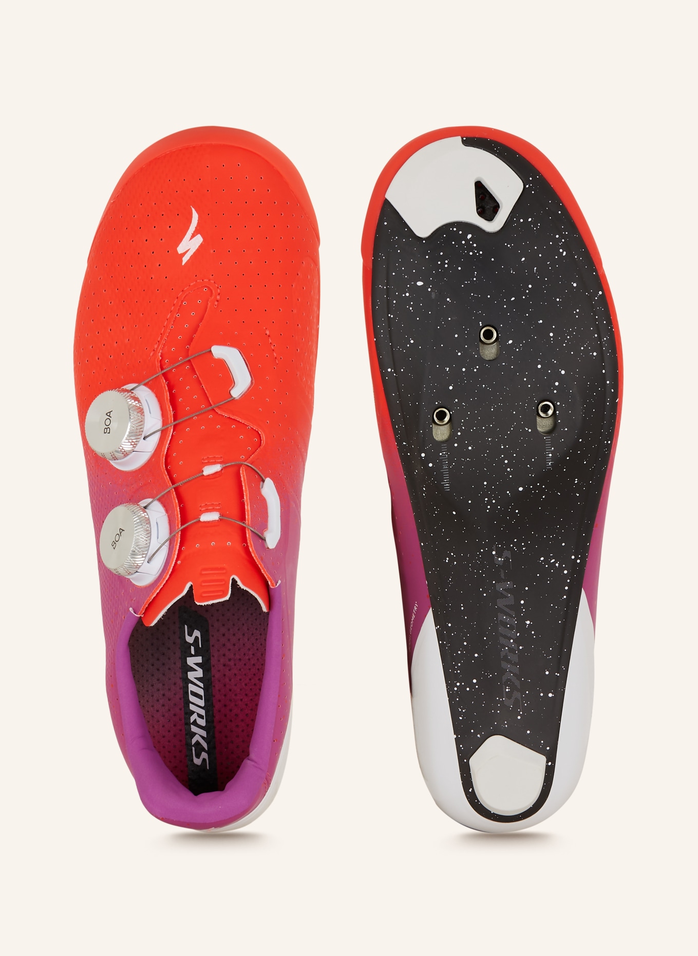 SPECIALIZED Racefietsschoenen S-WORKS TORCH: ZWART / ROZE