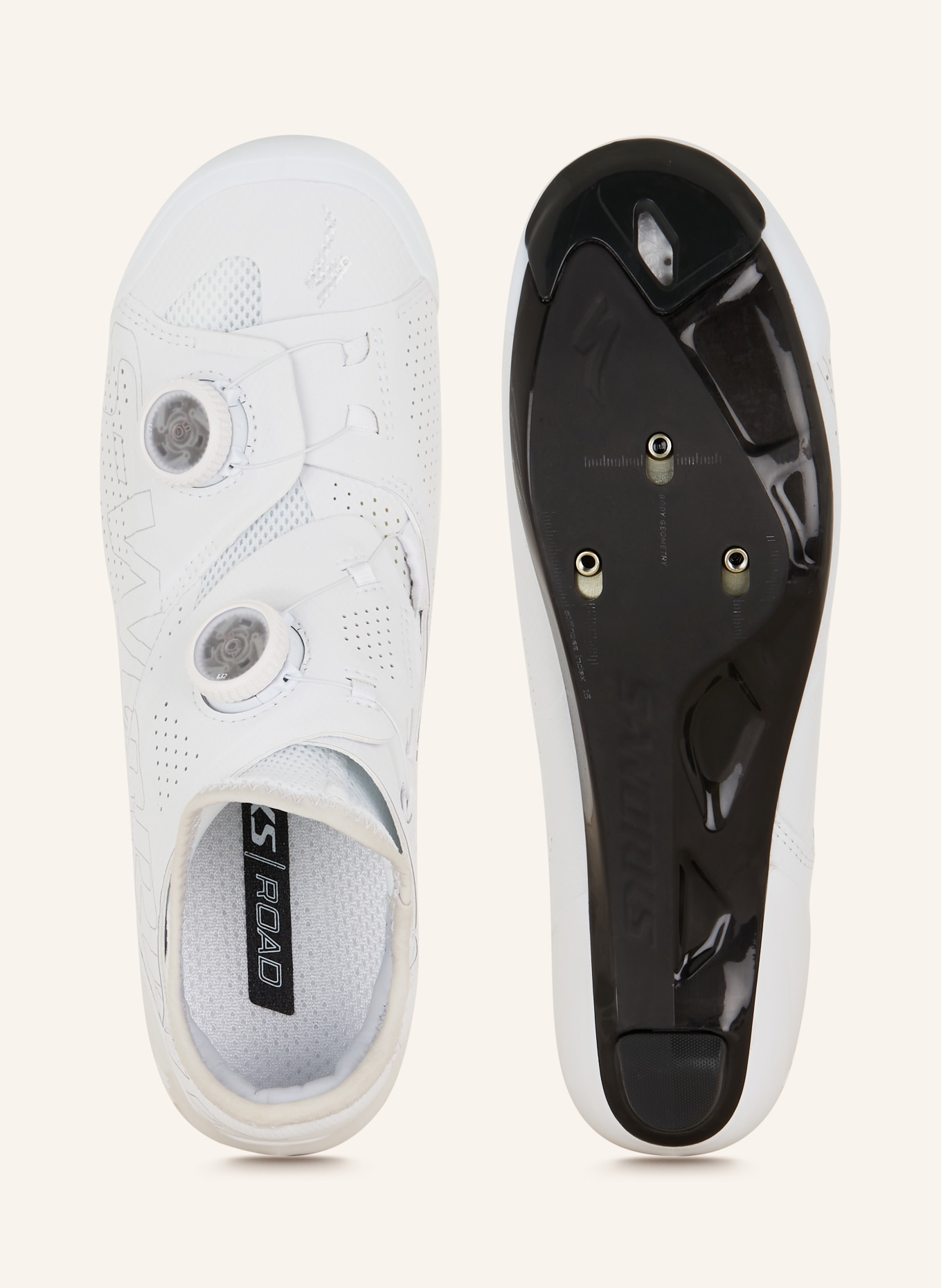 SPECIALIZED Road bike shoes S-WORKS ARES, Color: WHITE (Image 5)