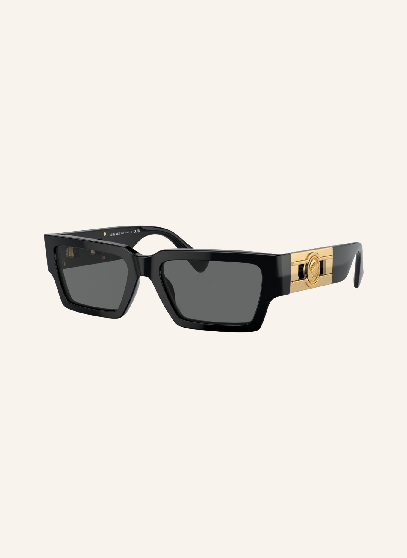 VERSACE Sunglasses VE4459, Color: GB1/87 BLACK/DARK GRAY (Image 1)
