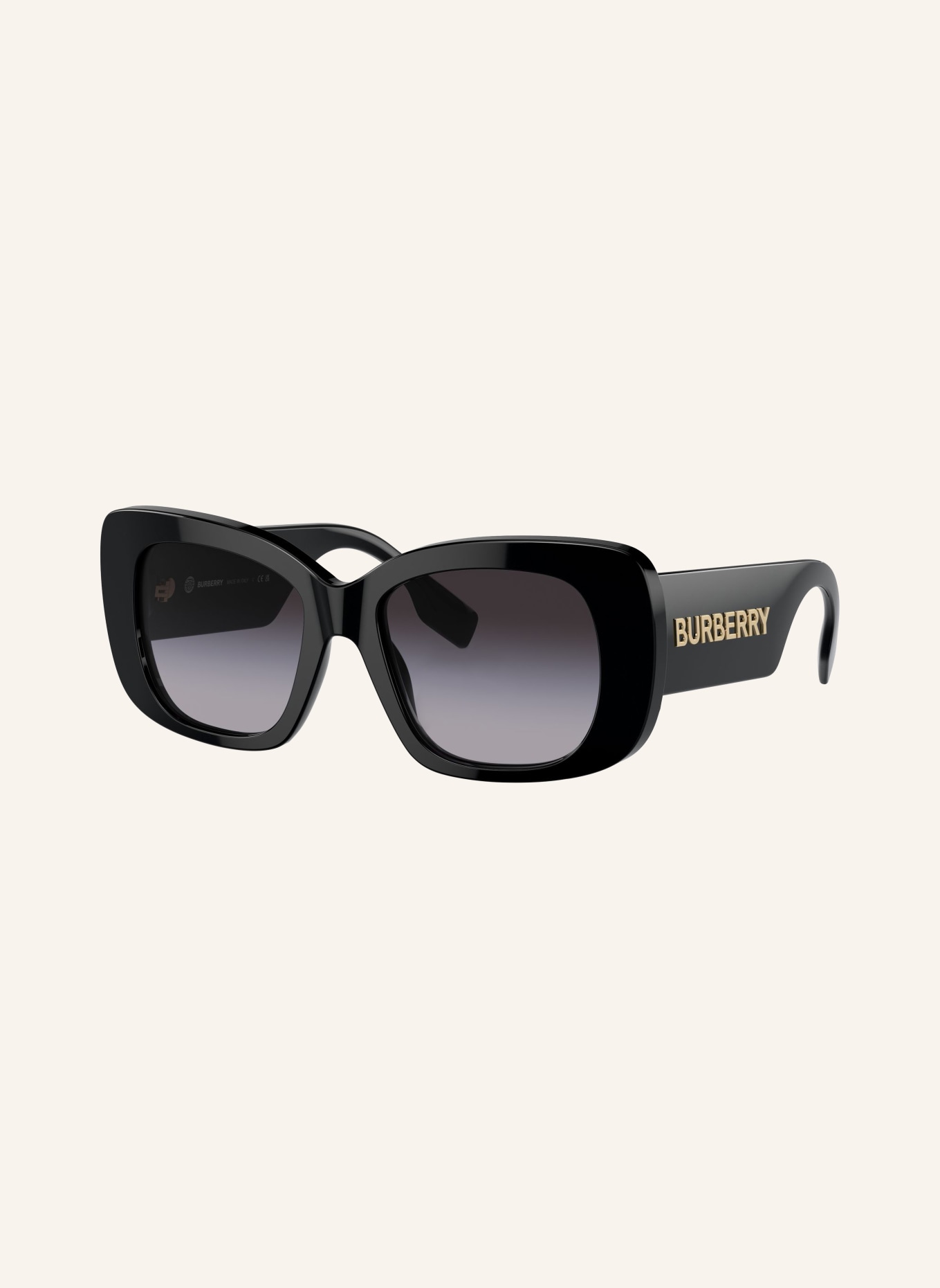 BURBERRY Sunglasses BE4410, Color: 30018G - BLACK/BLACK GRADIENT (Image 1)