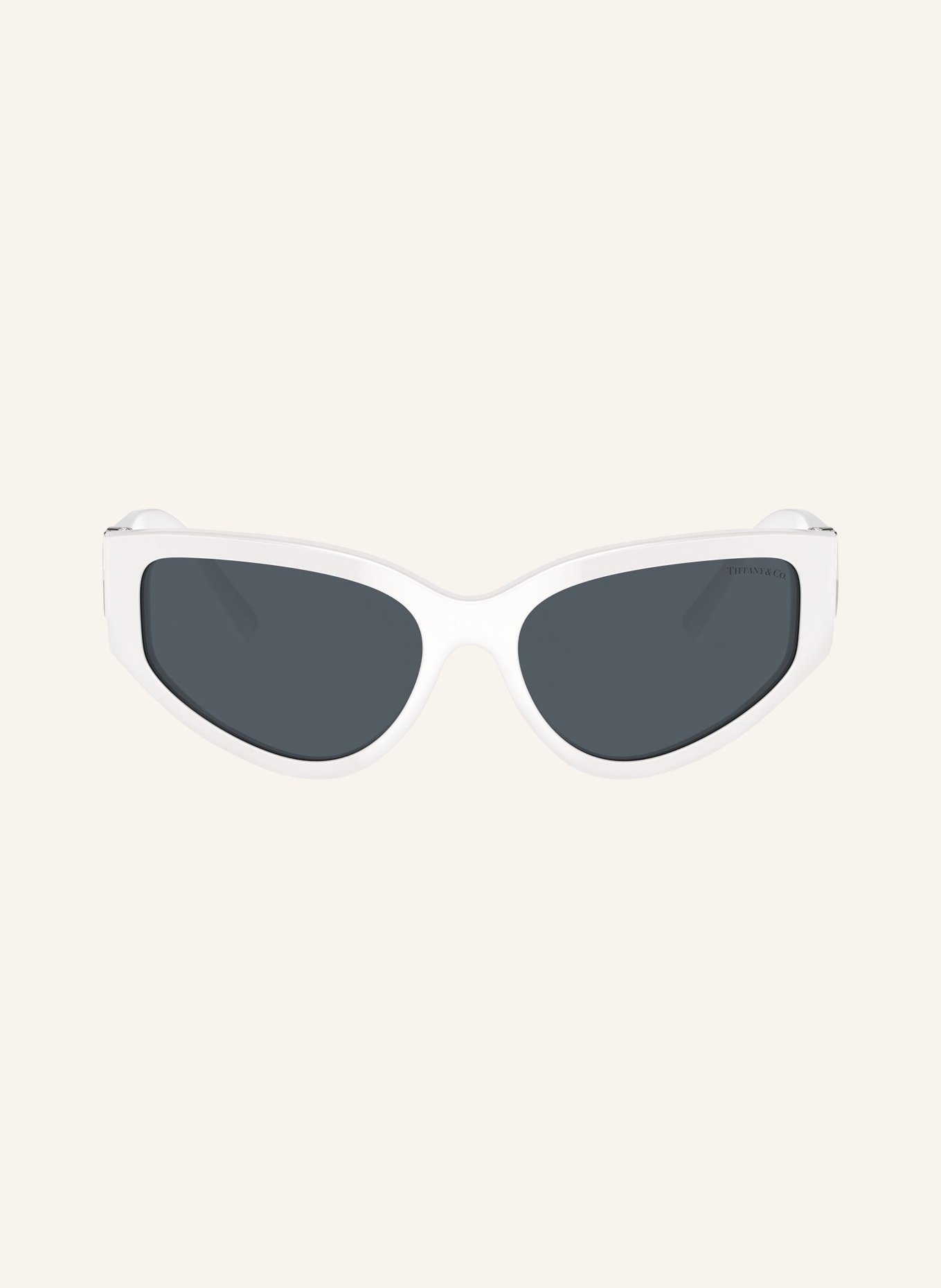 TIFFANY & Co. Sunglasses TF4217, Color: 839287 - WHITE/ DARK GRAY (Image 2)