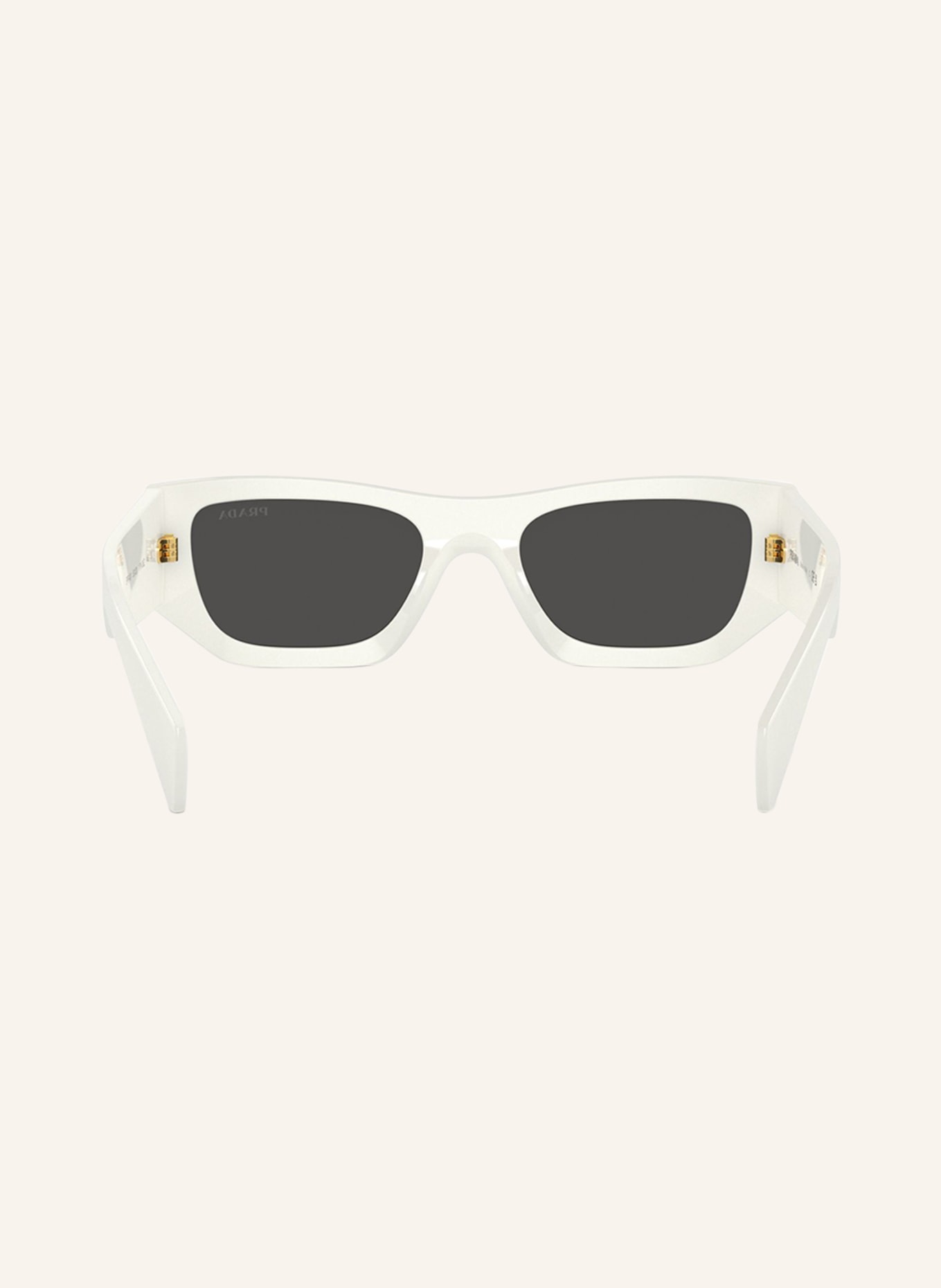 PRADA Sunglasses PR A01S, Color: 17K08Z - WHITE/ DARK GRAY (Image 3)