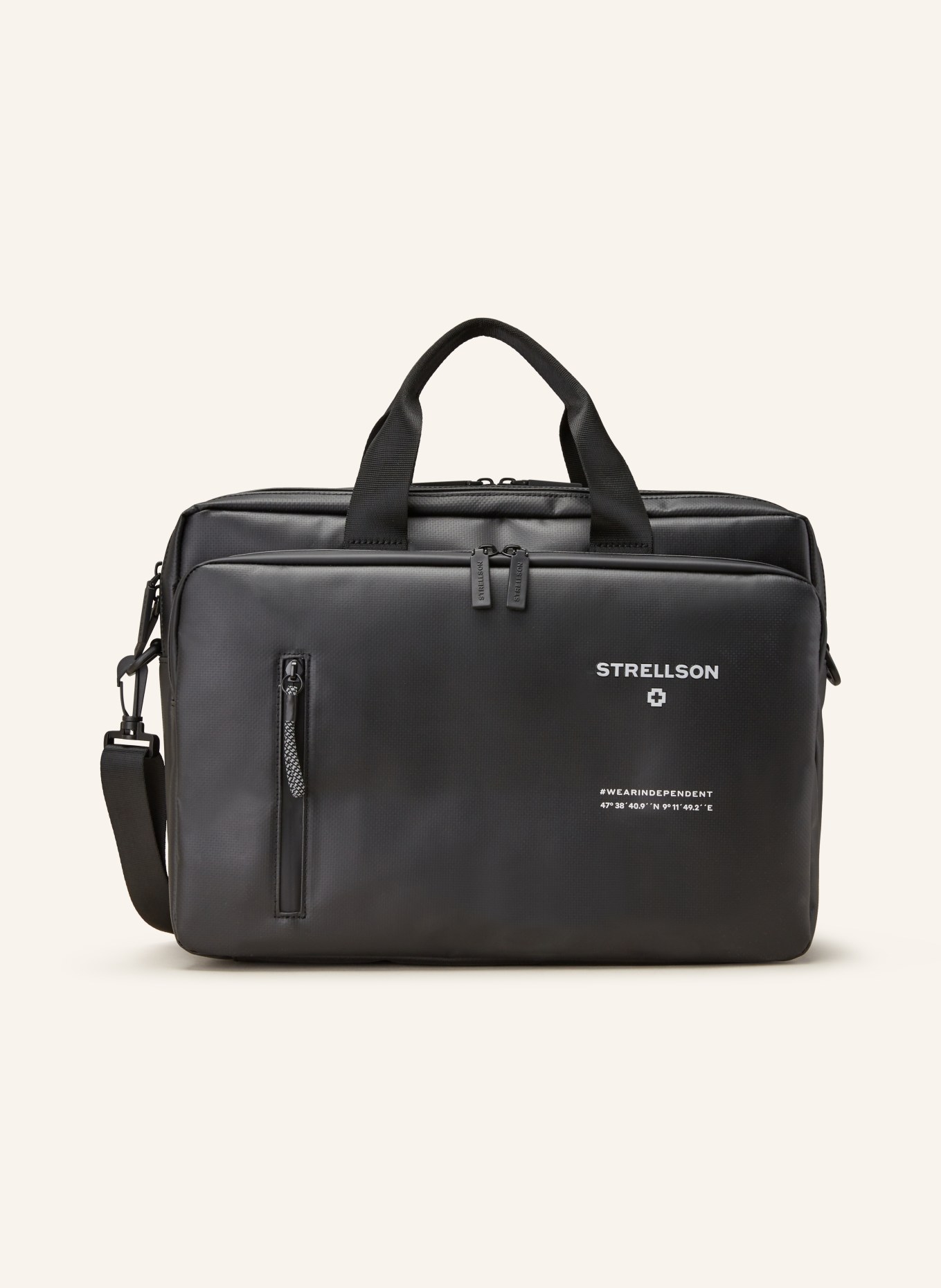 STRELLSON Laptop bag STOCKWELL CHARLES, Color: BLACK (Image 1)