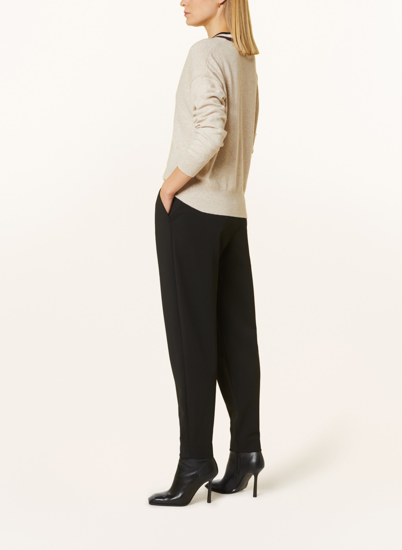 VANILIA Chino kalhoty, Barva: ČERNÁ (Obrázek 4)