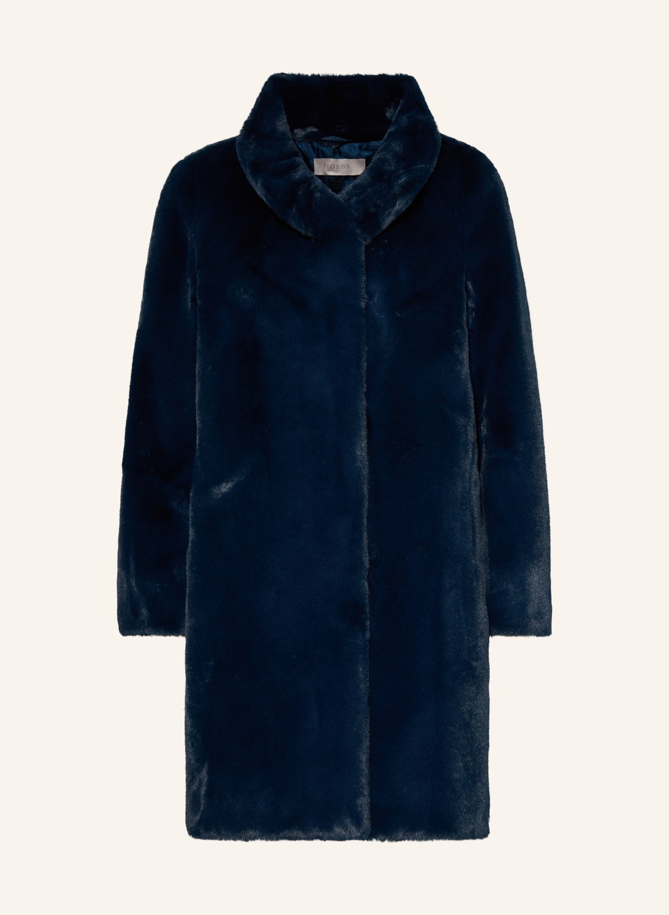 HOBBS Faux fur coat MADDOX, Color: BLUE (Image 1)